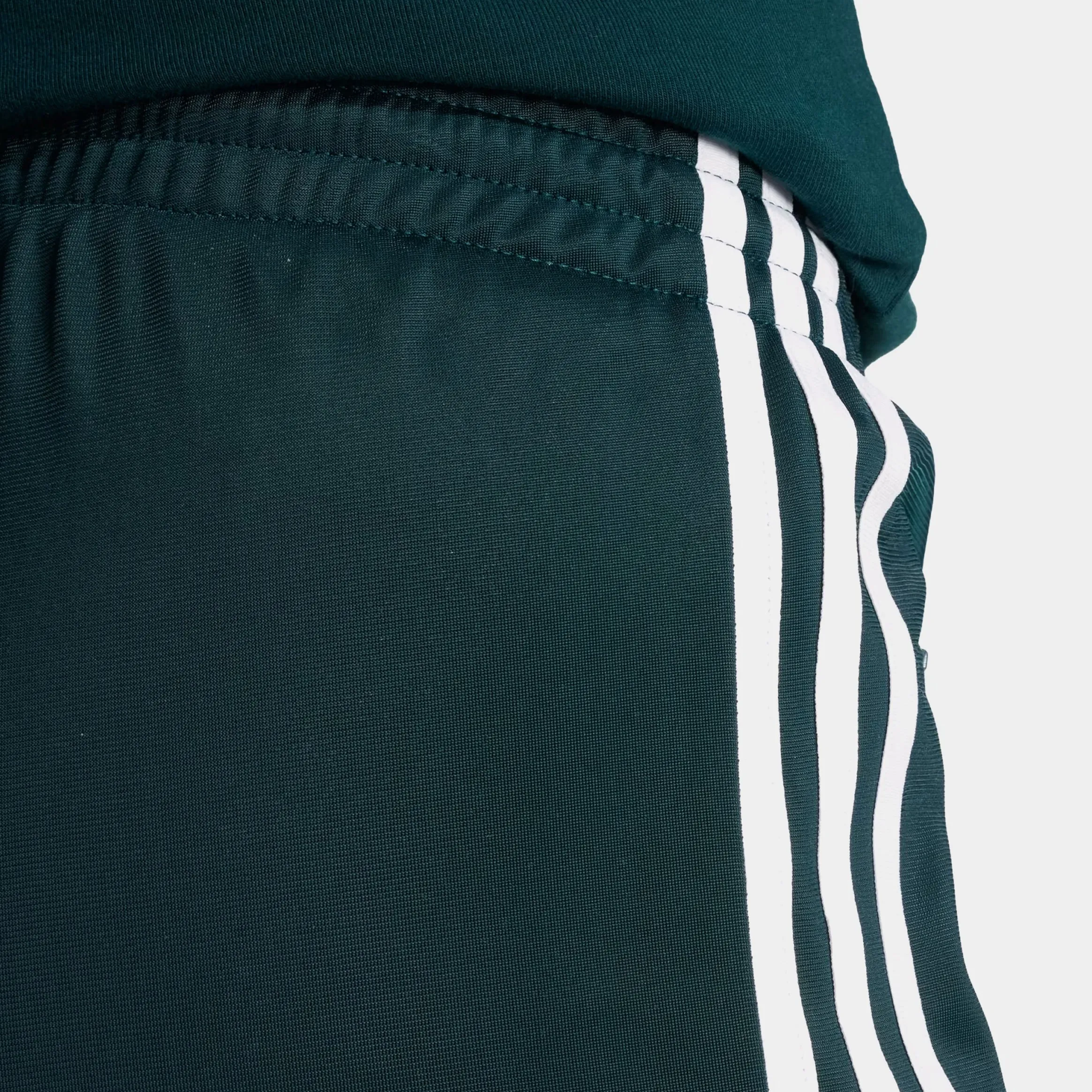 No Gap Waistband Four Way Stretch Adicolor Classic Firebird Look Track Womens Pants (Aurura Ivy/White)