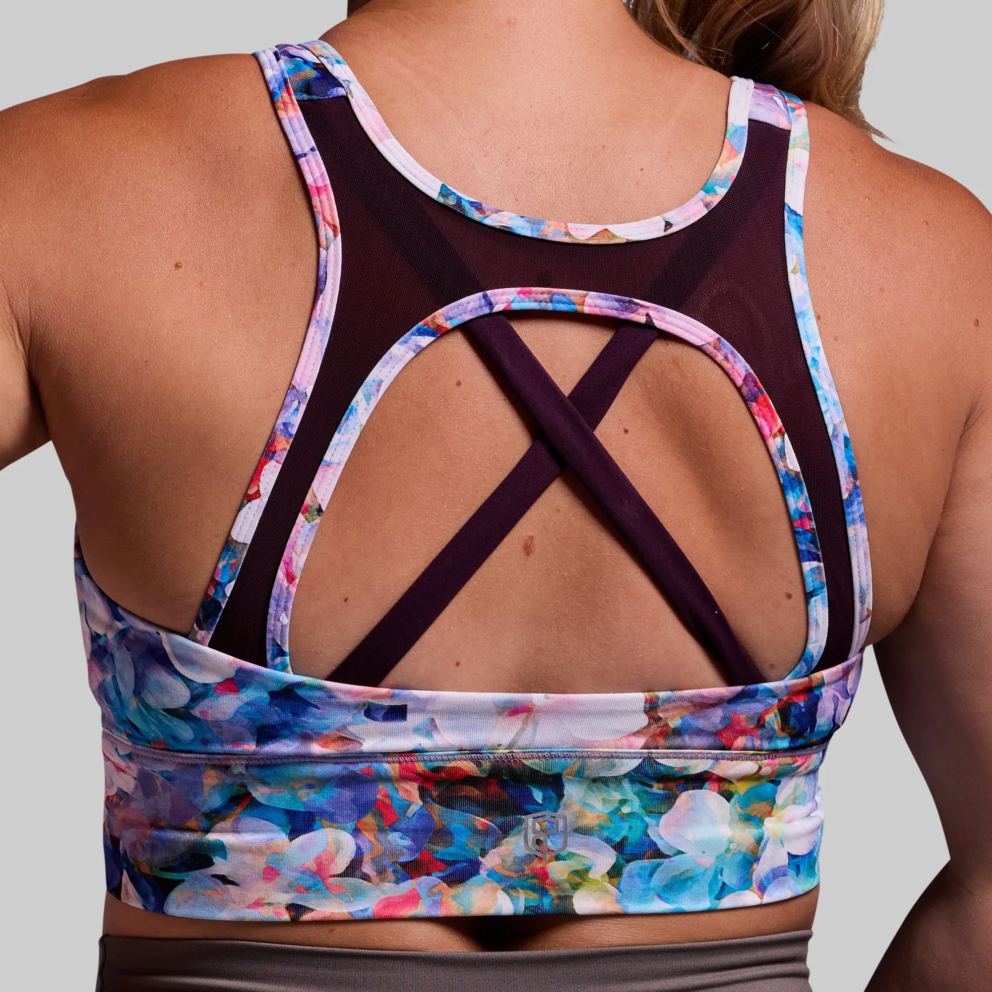 Affordable Milk and Muscles Nursing Sports Bra (Floral Refresh)