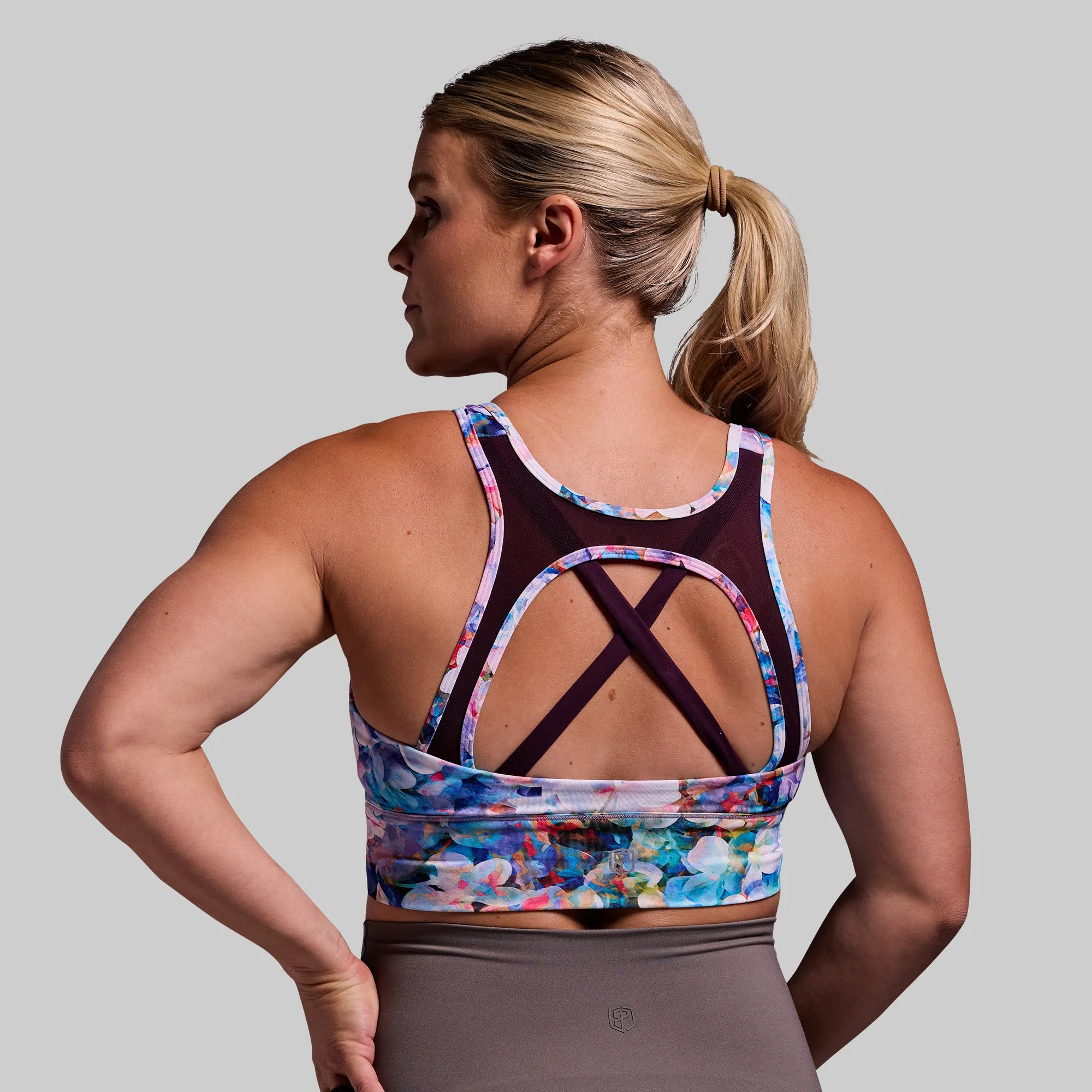 Smooth Fit Milk and Muscles Nursing Sports Bra (Floral Refresh)