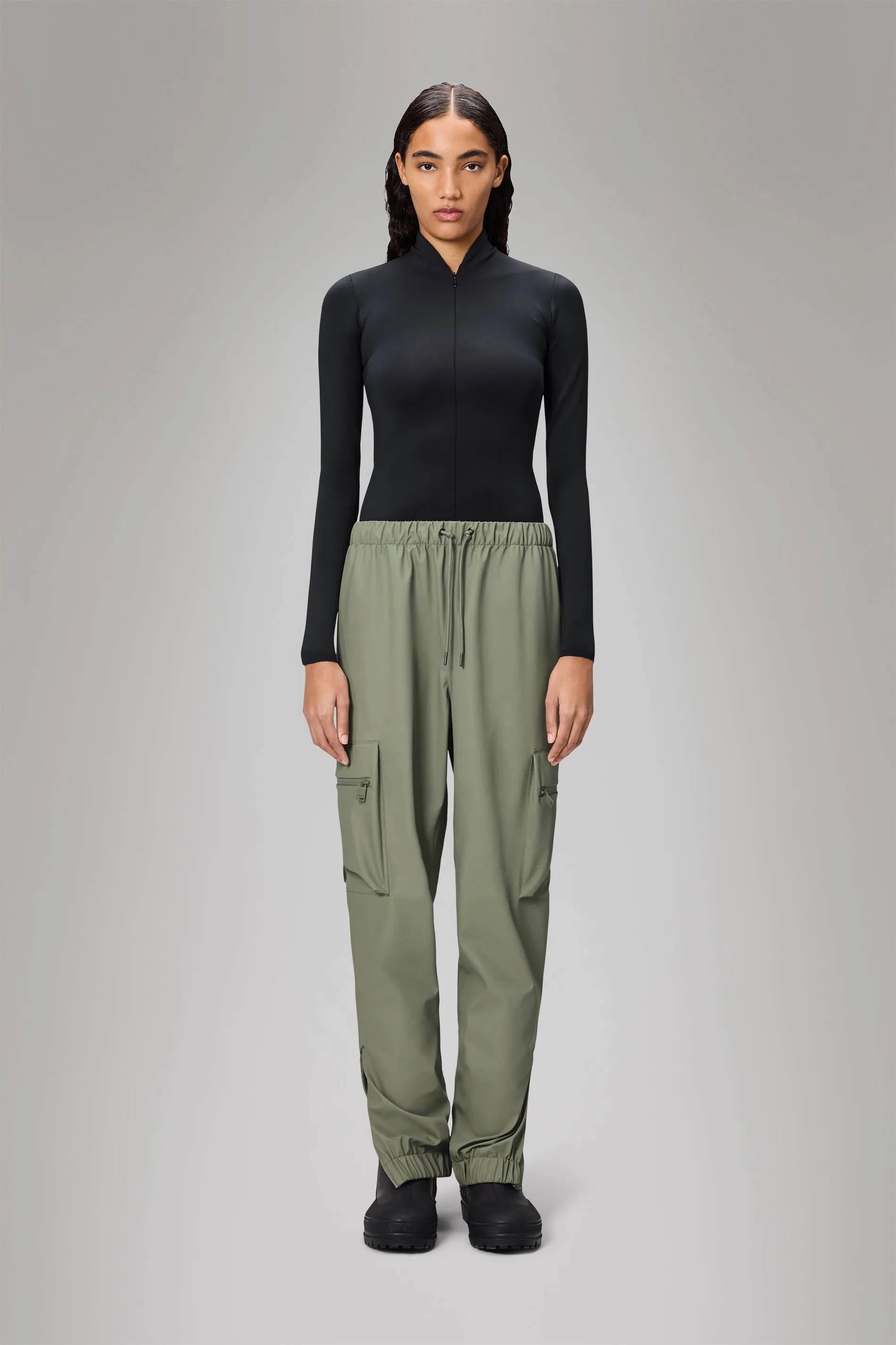 Cargo Rain Pants Regular Sleek Comfort Active Layer