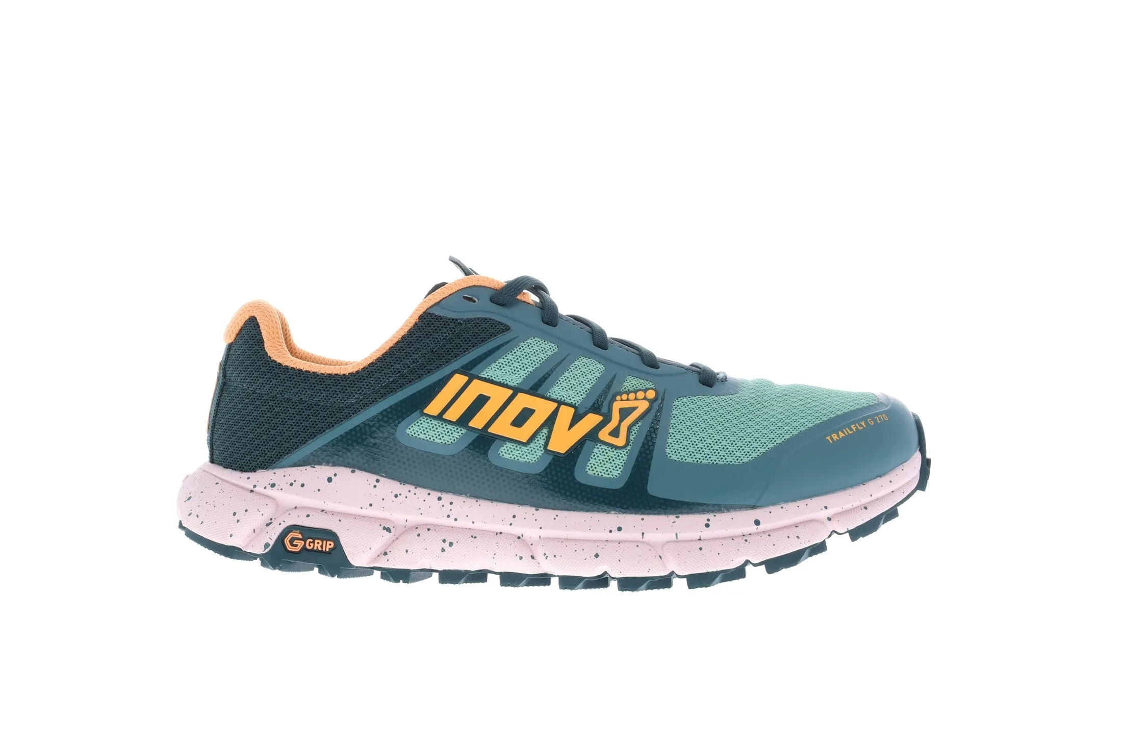 Inov-8 Women's TrailFly G 270 V2 Running Shoes Energy Returning Midsole polyester - feature shoes