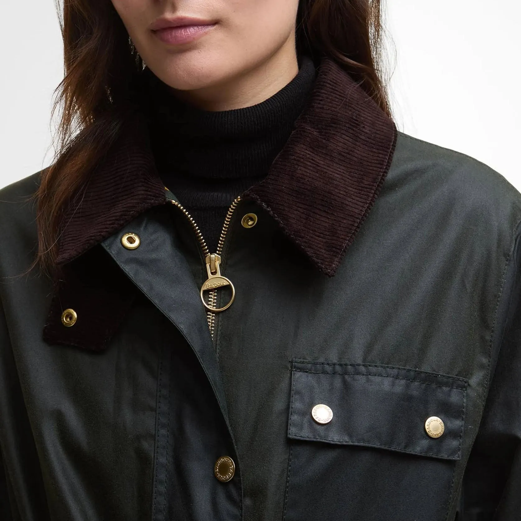 Light Look Milda Waxed Trench Coat (Fern   Sage   Ancient Tartan)