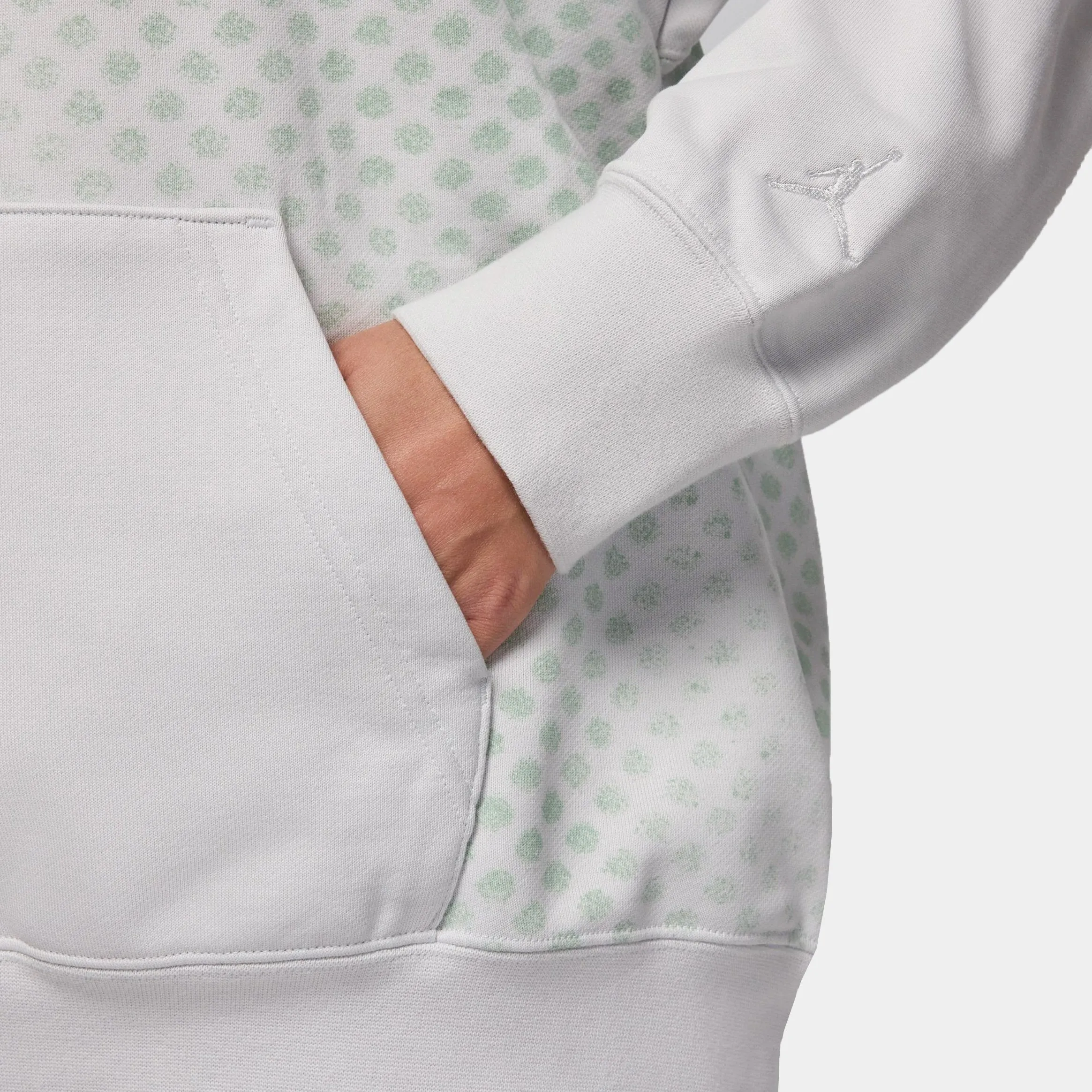 Minimalist Look product couple intimacy Flight Fleece Lunar New Years Pullover Womens Hoodie (Grey)