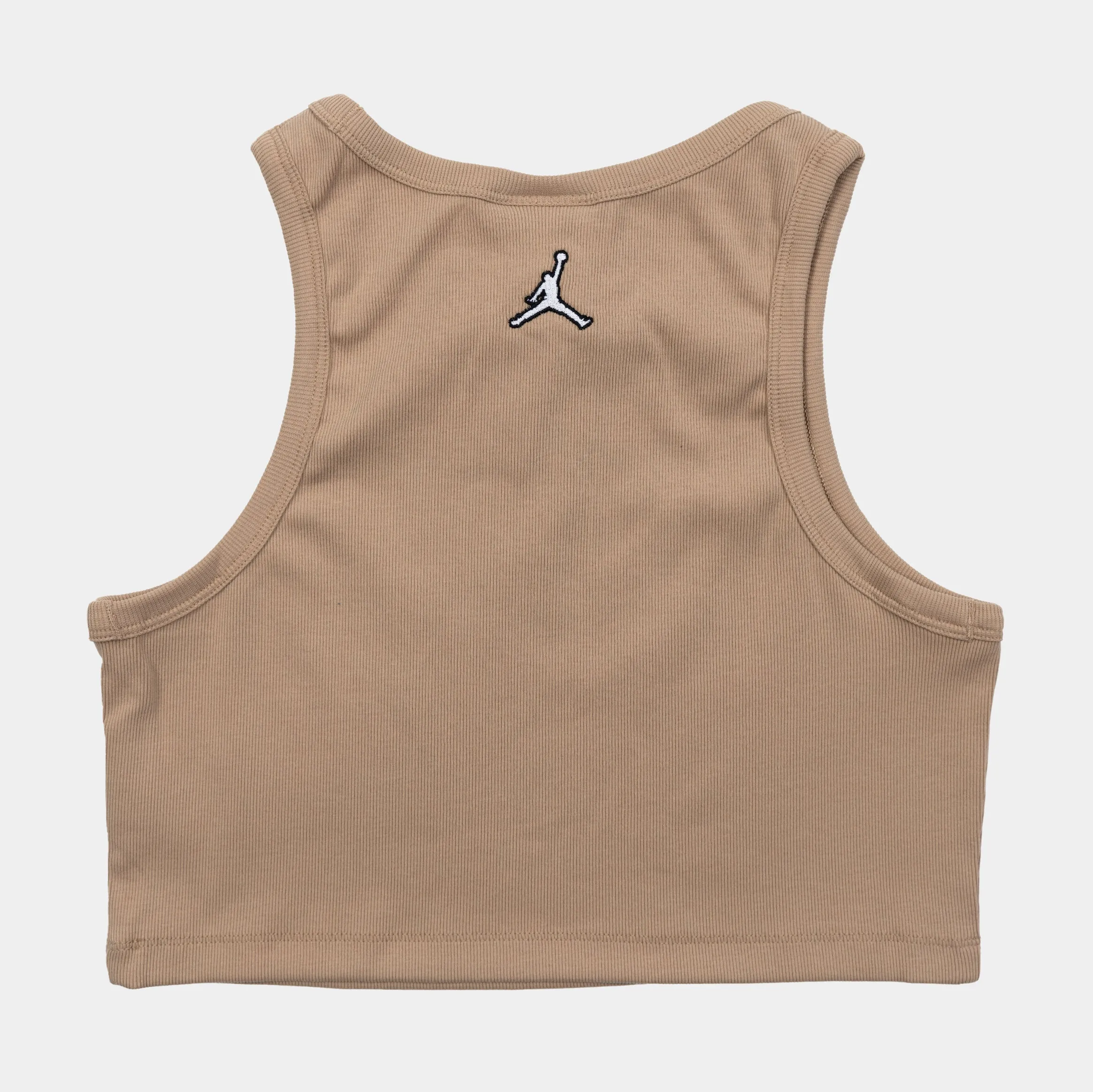 Fresh Glow Flight Tank Womens Short Sleeve Shirt (Beige)