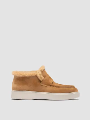 Built For Work FRAME 111 - Camel Suede Chukka Boots