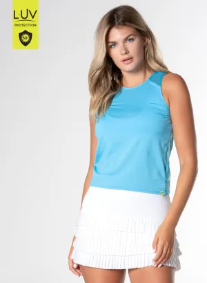 Luxury Contoured Hemline Freedom Crop Tank