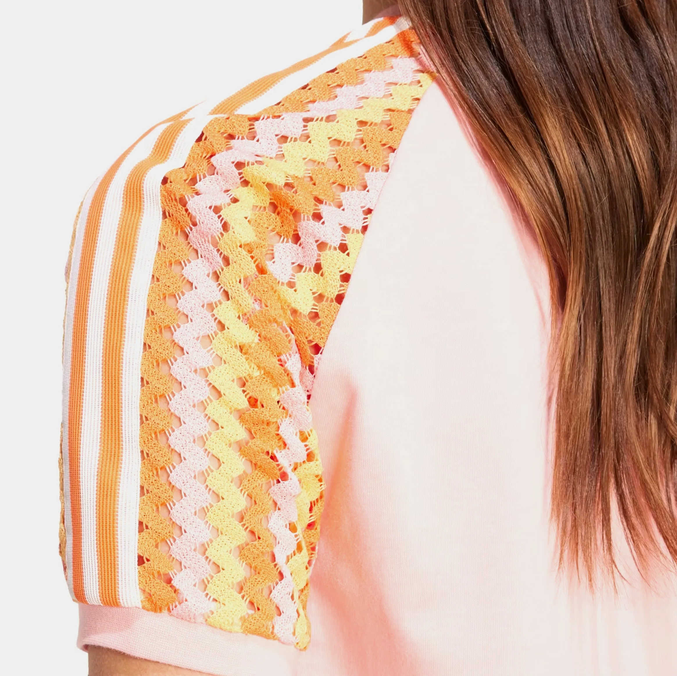 Sprint Fit Summer Glow Cali Womens Short Sleeve Shirt (Semi Pink Spark)