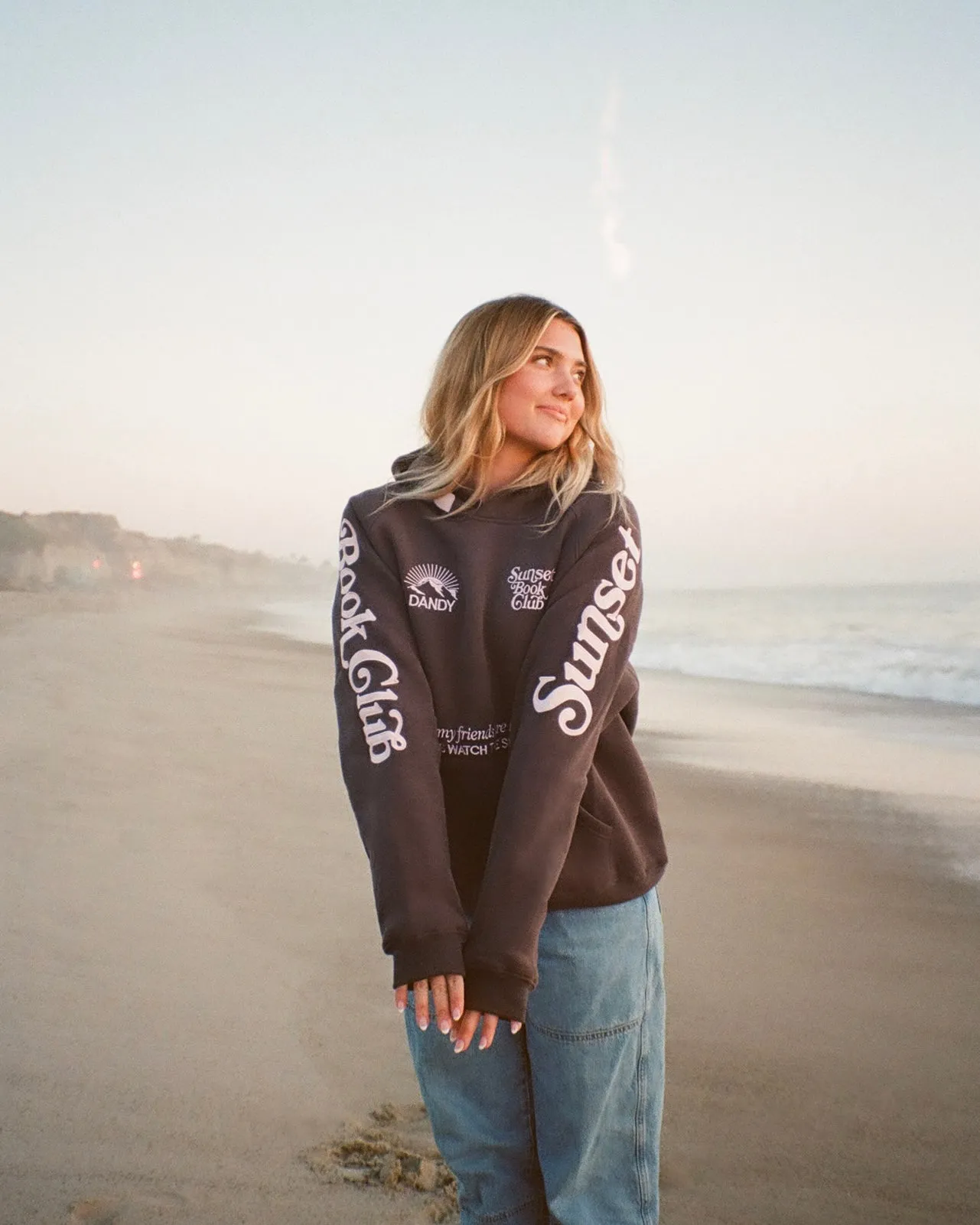 product ethnic authenticity product social responsibility "Book Club" Oversized Lux Hoodie in Charcoal Gray