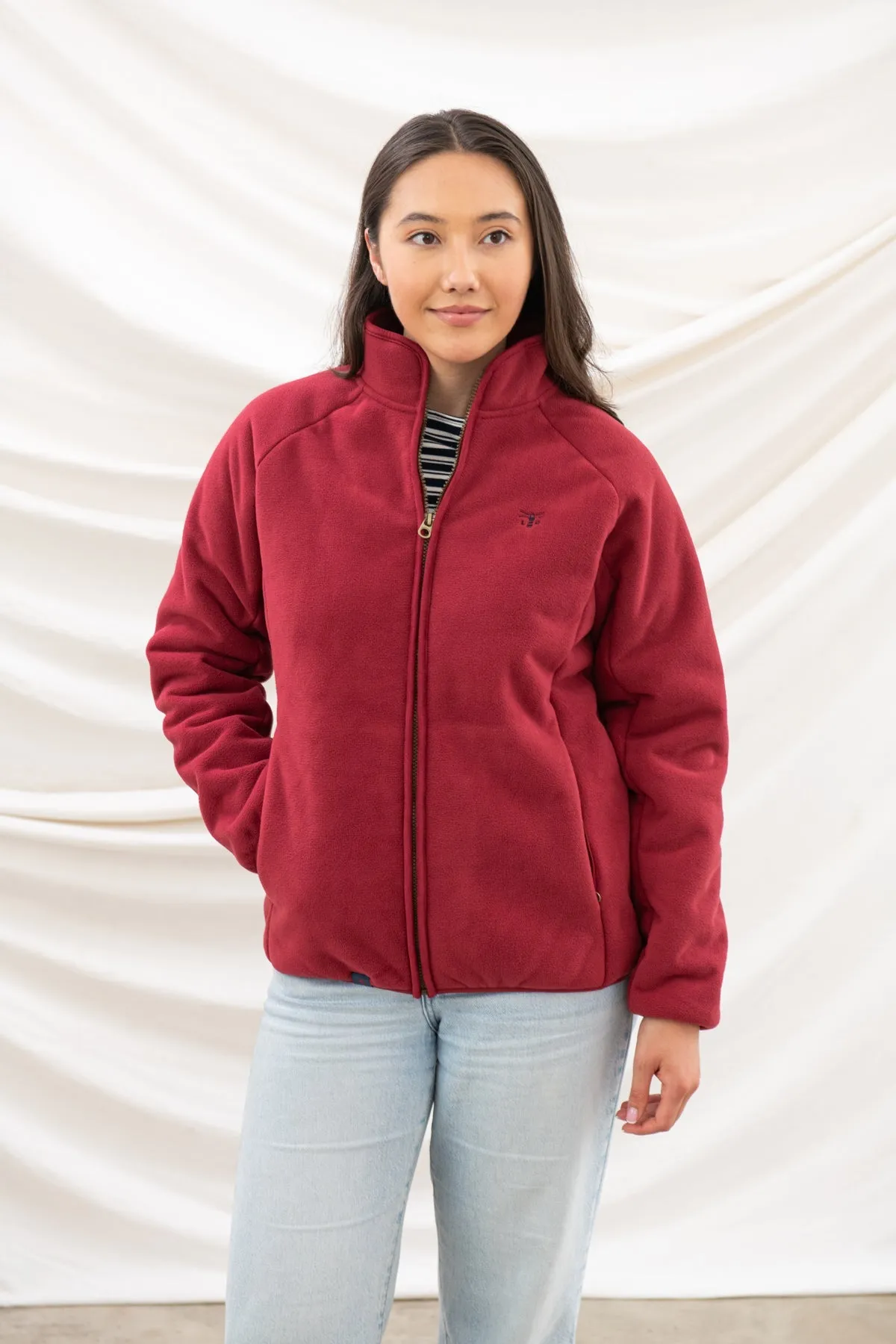 Timeless Hoodie product eco friendly conscience Avon Waterproof Fleece - Maroon