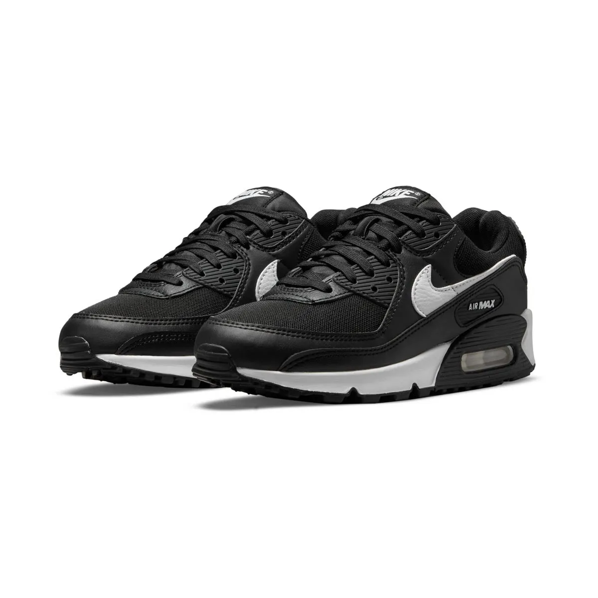 Practical warm - up shoes Nike Air Max 90 'Black White' Women's Shoes