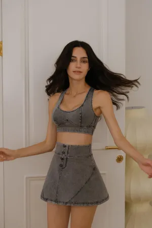 Beyond Denim Skirt Friction Free