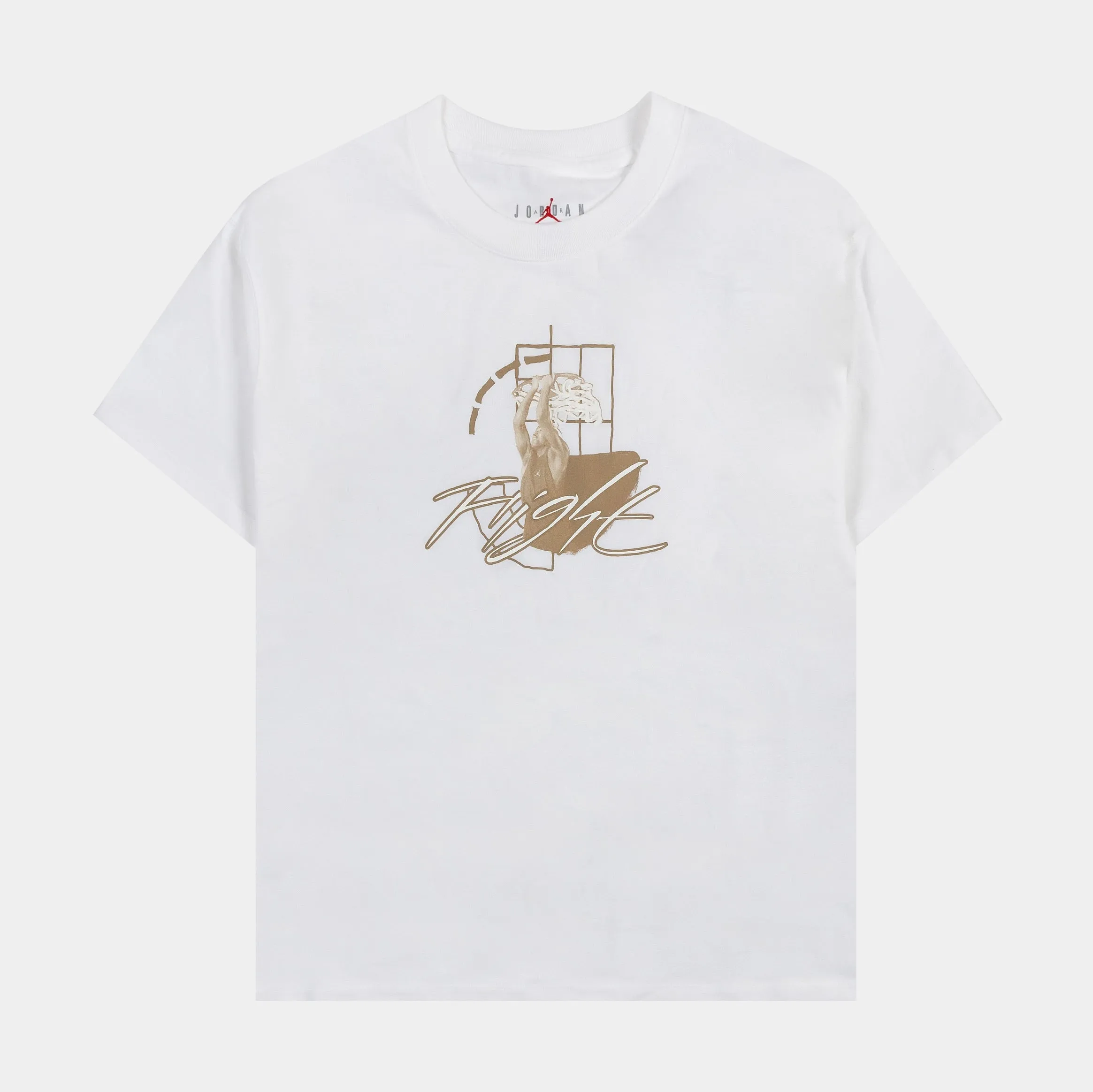 Loose Thread GFX Flight Womens Short Sleeve Shirt (White)