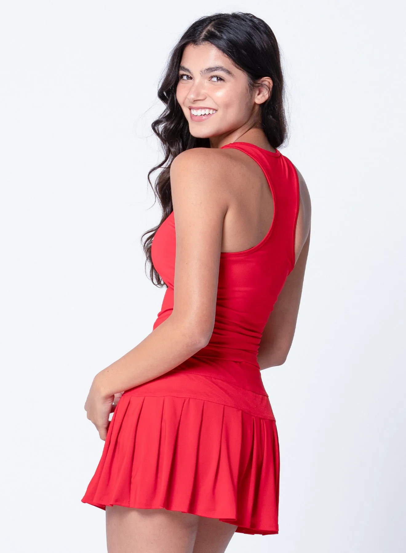 Andrea Tank Breathable Design Flexible Binding