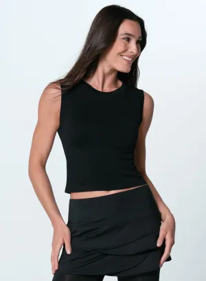 Seamless Textured Muscle Tank Low Bulk Design