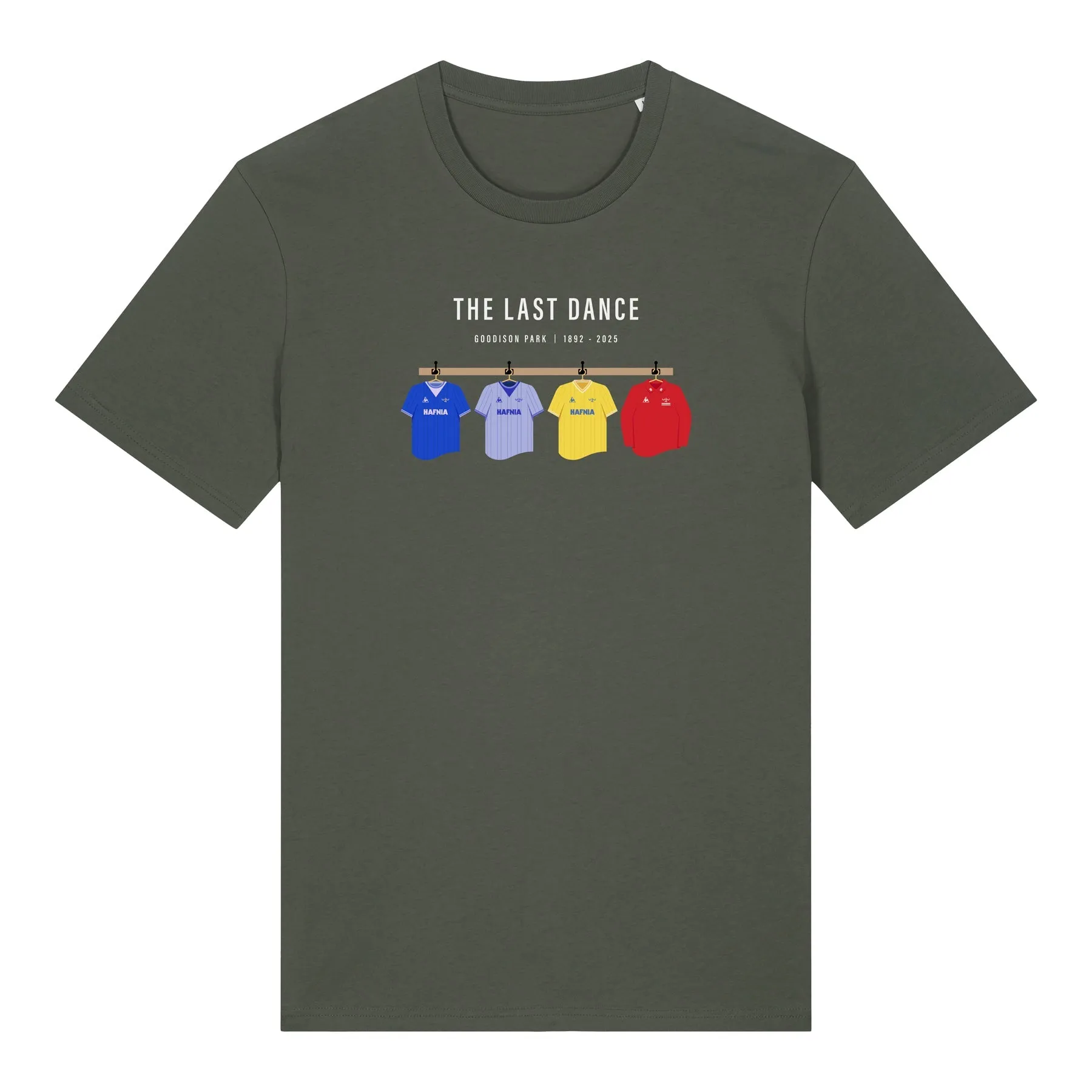 Tagless Neckline Goodison 1985 Kits Tee