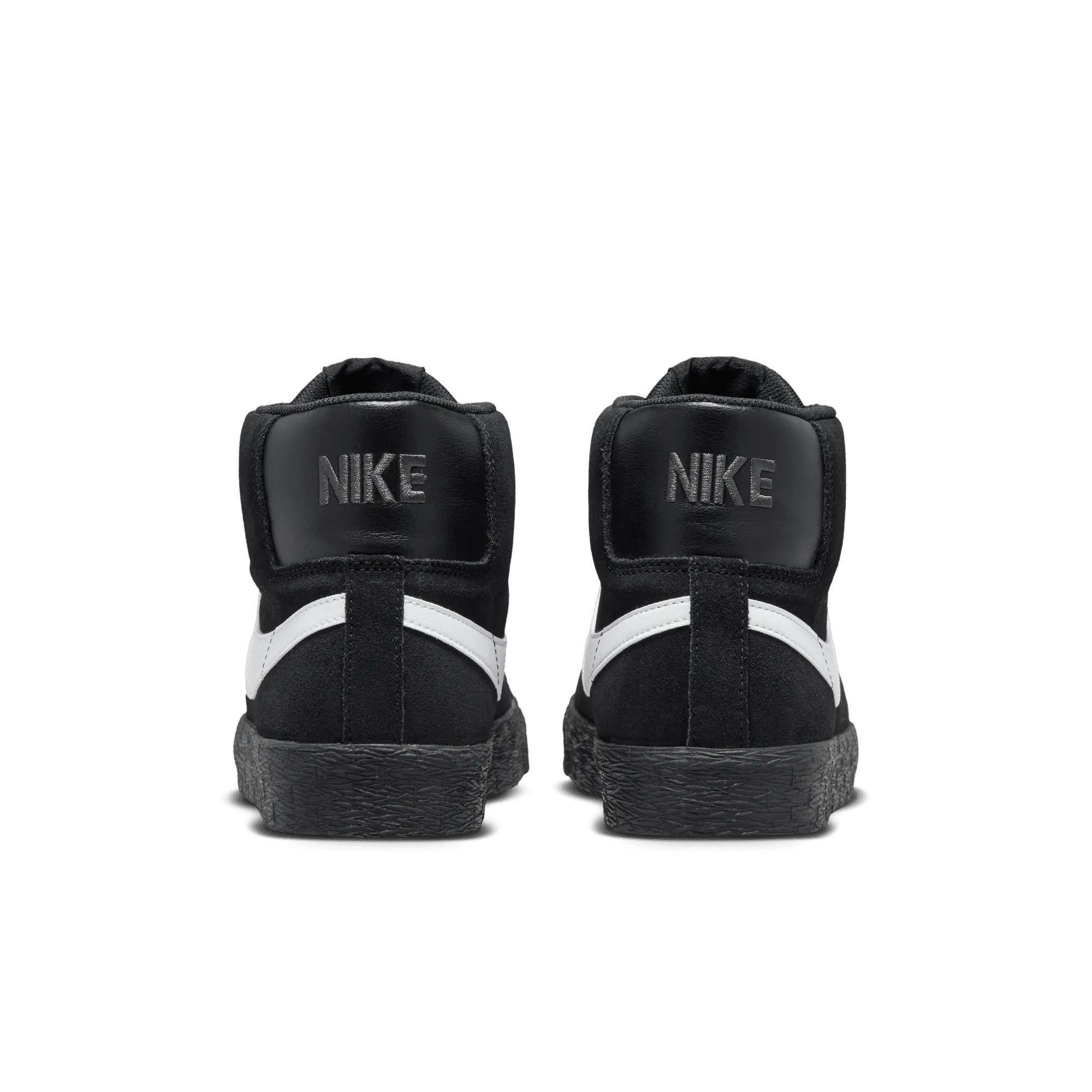 Nike SB Zoom Blazer Mid Black/Black/White Quick Lacing Fit Skater Fit