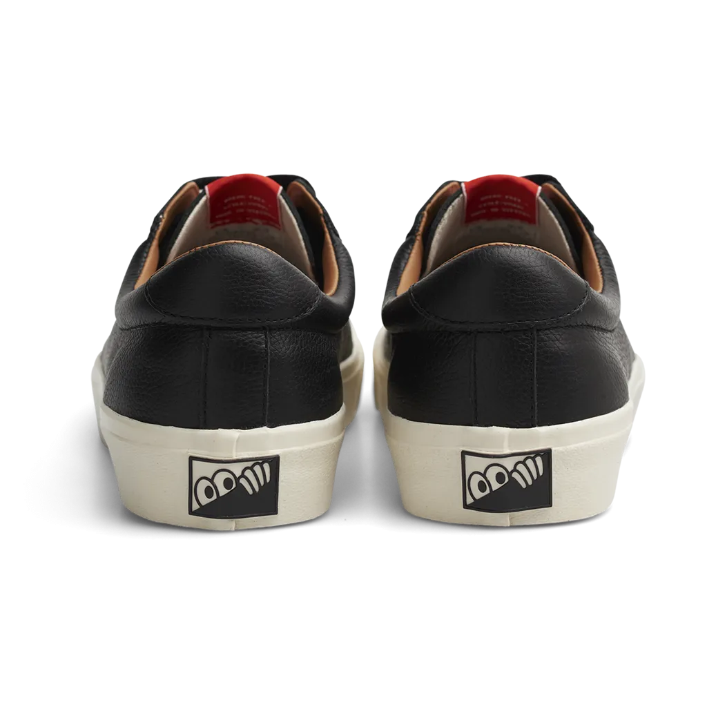 Last Resort VM001 Lo Mill Leather Black/White Light cushion