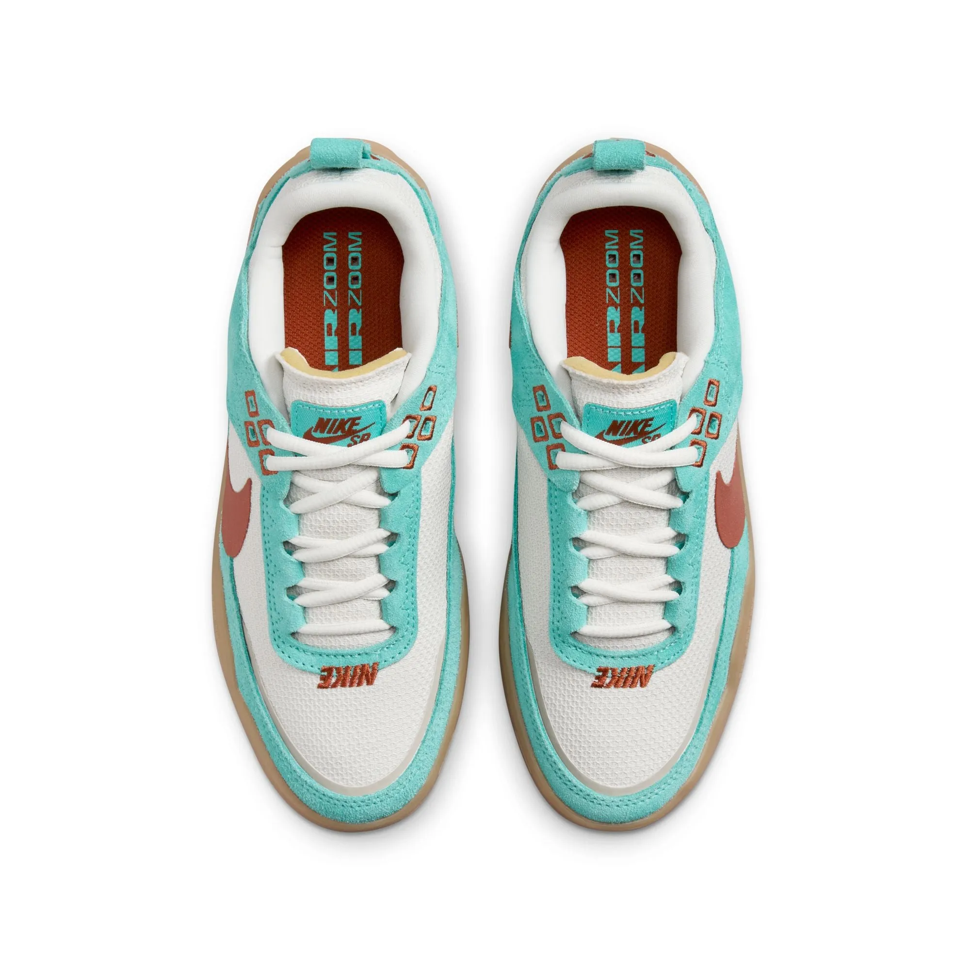 Nike SB Day One (GS) Kids Frost Green/Dark Russet Comfortable Wear