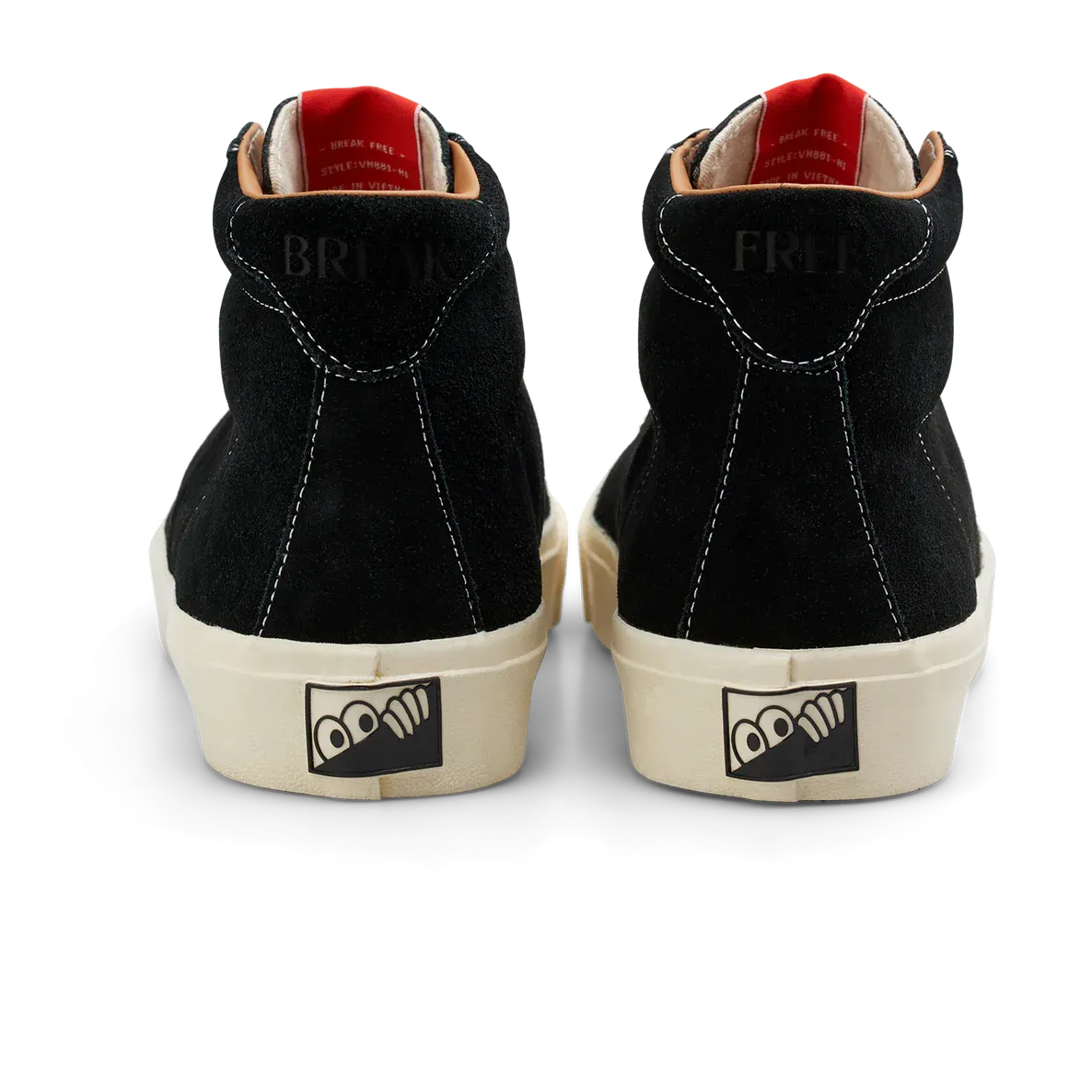 Last Resort AB VM001 Suede Hi Black/White 23 Skater Footwear