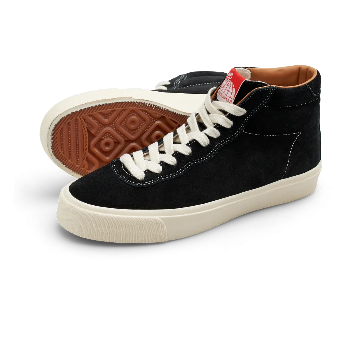 Last Resort AB VM001 Suede Hi Black/White 23 Heel protection