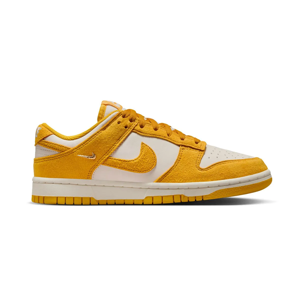 Nike Dunk Low 'Dark Sulfur Gold Mini Swoosh' Women's Shoes Stable construction