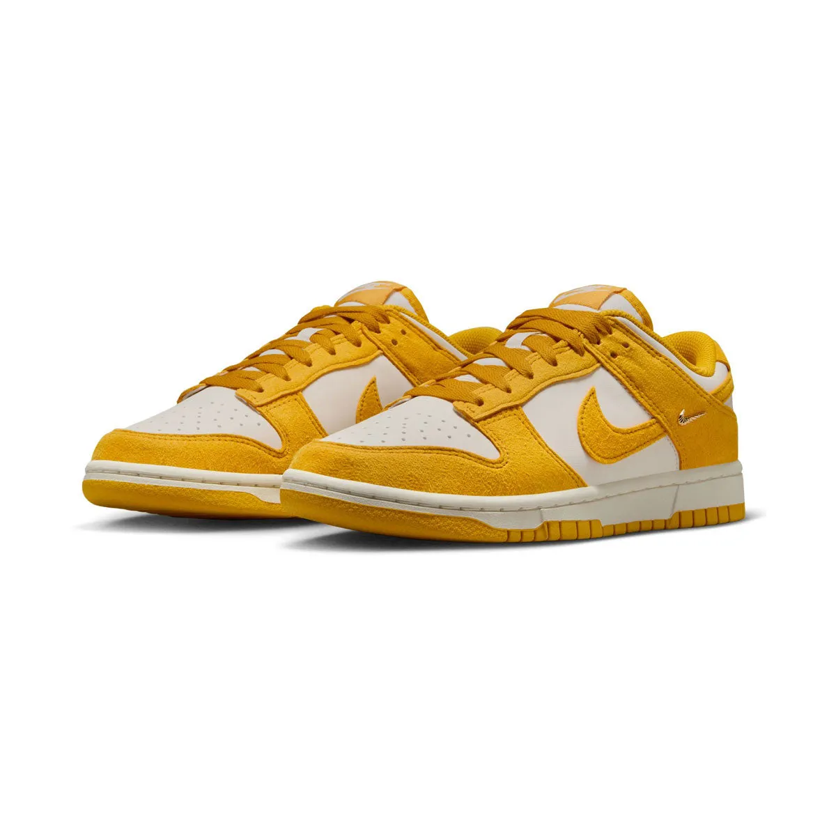 Nike Dunk Low 'Dark Sulfur Gold Mini Swoosh' Women's Shoes Cross Road
