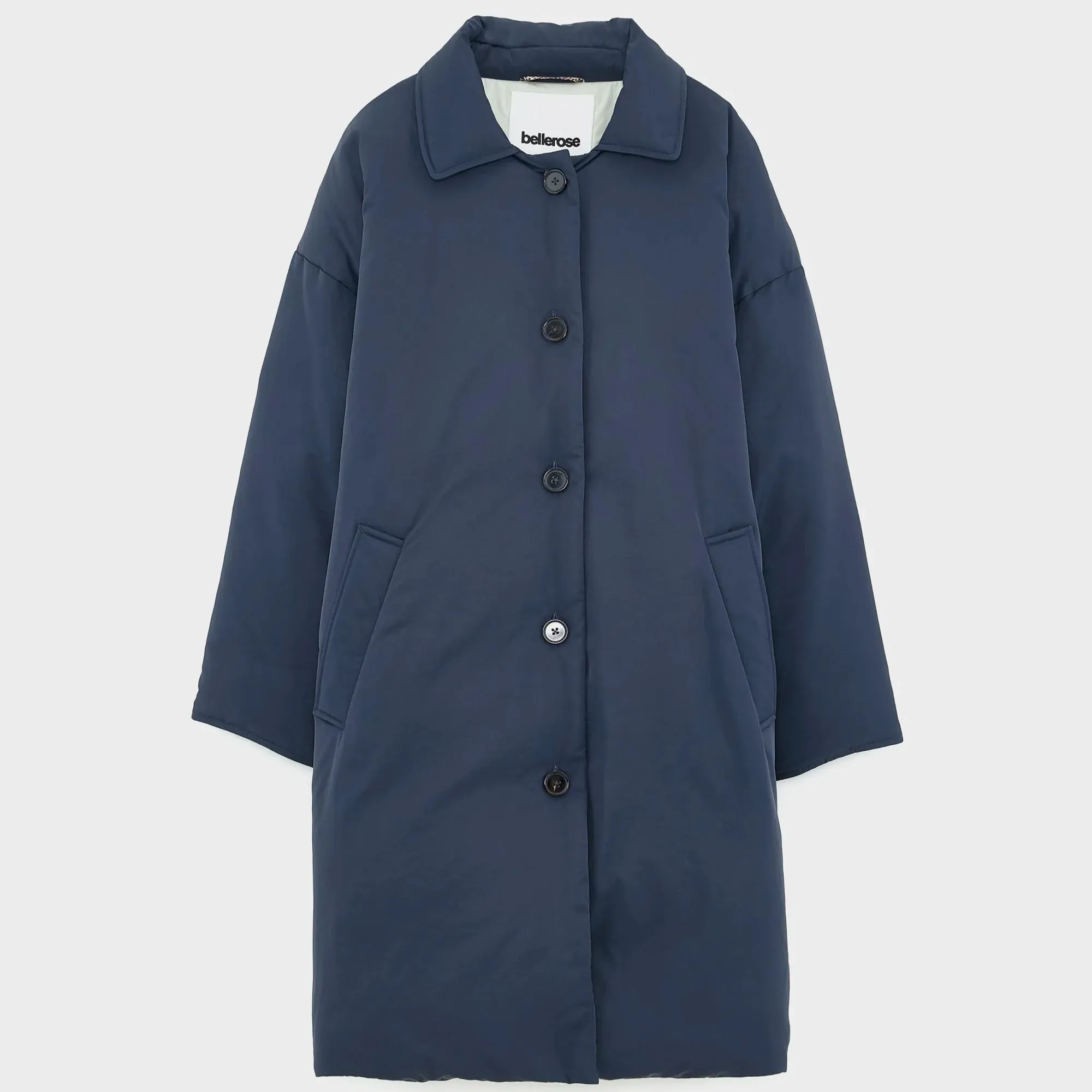 Layered Drape Ripstop Fabric Technology Hatha Padded Coat (Parker)