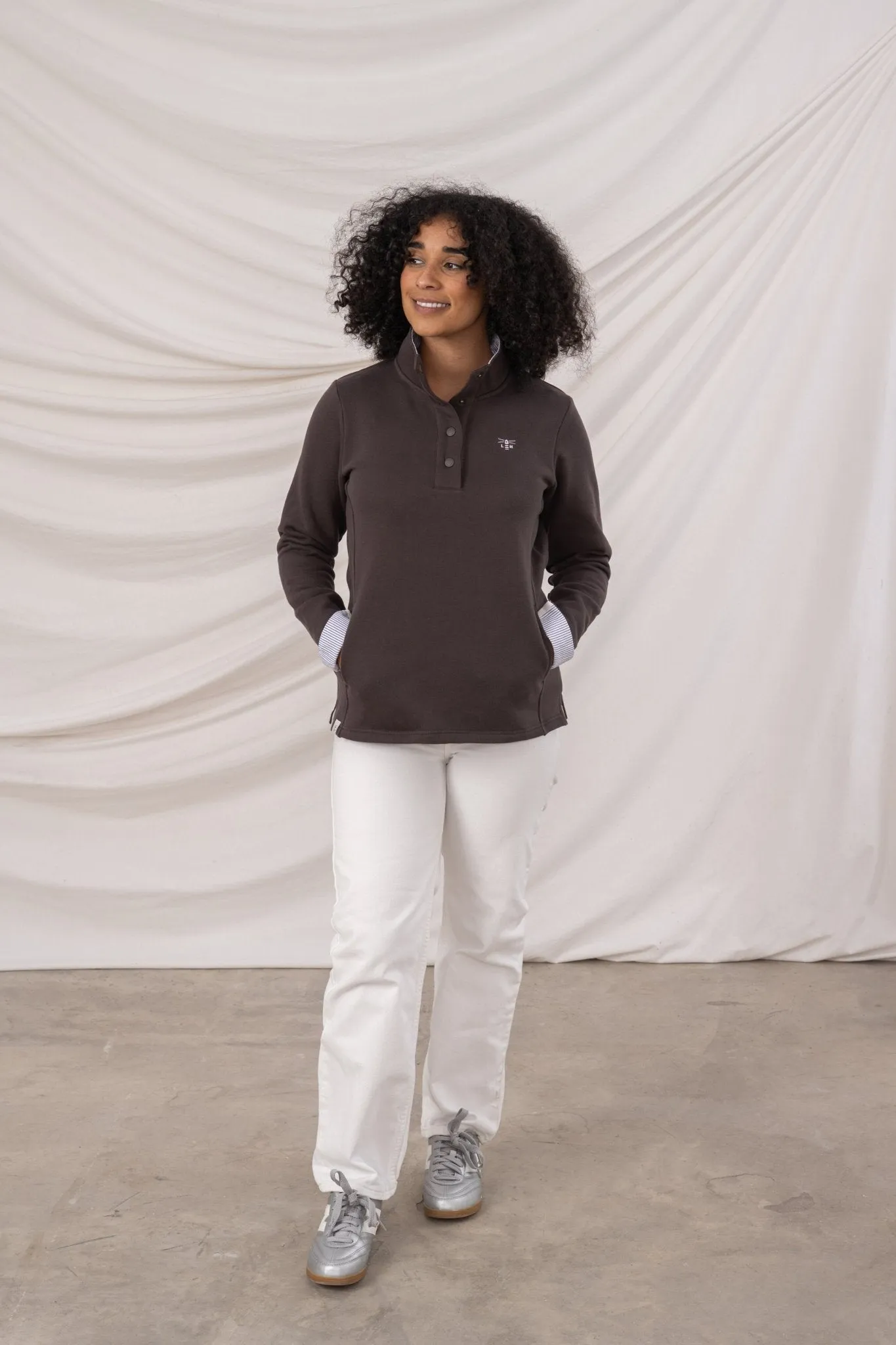 Haven Jersey - Cocoa Comfy Look Tweed