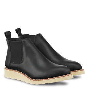 6-Inch Chelsea Women's Boots 3444 - Black Boundary Comfortable toe box