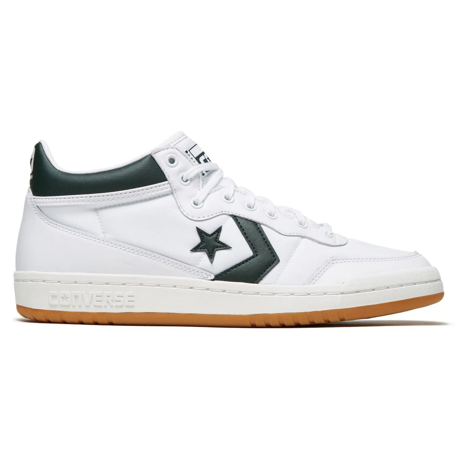 High Traction Converse CONS Fastbreak Pro Mid White/Deep Emerald