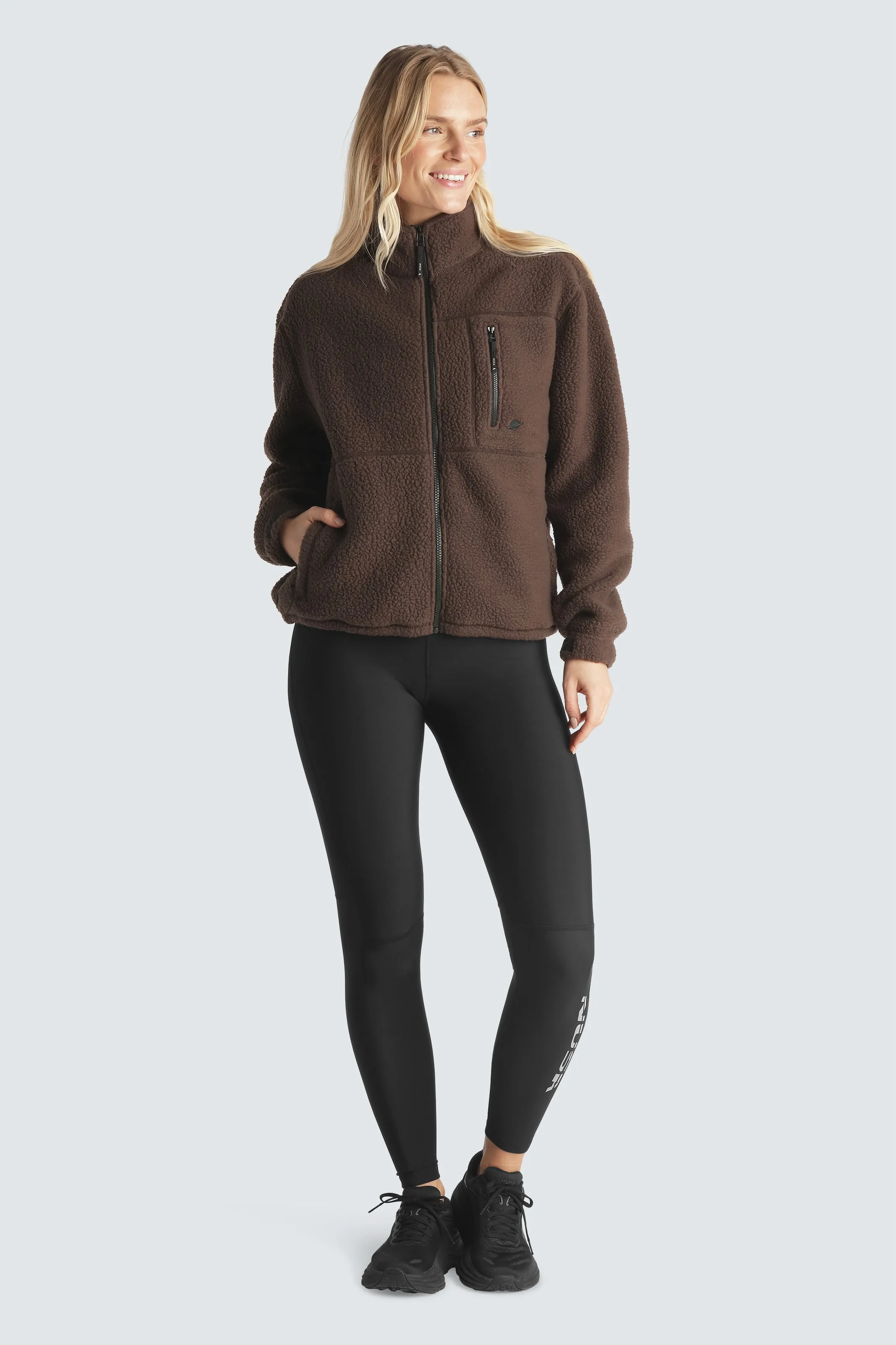 PINE1 TEDDY JACKET Fringe Detail City Chill Style