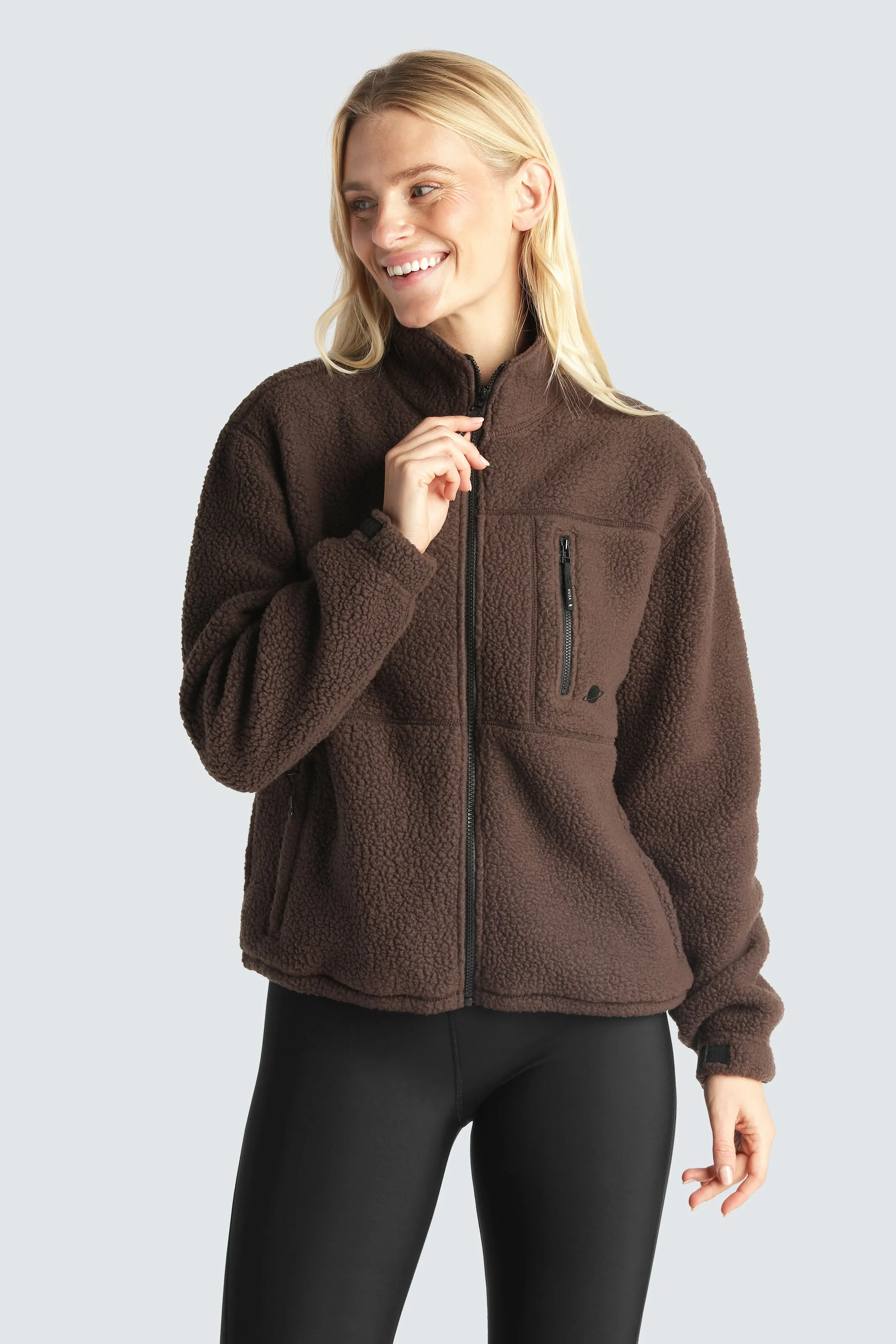 PINE1 TEDDY JACKET Minimal Detail