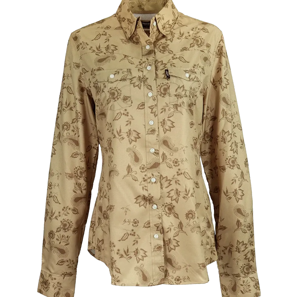 Hooey Women's Sol Competition Western Button Down Shirt Moisture Management Comfy Apparel
