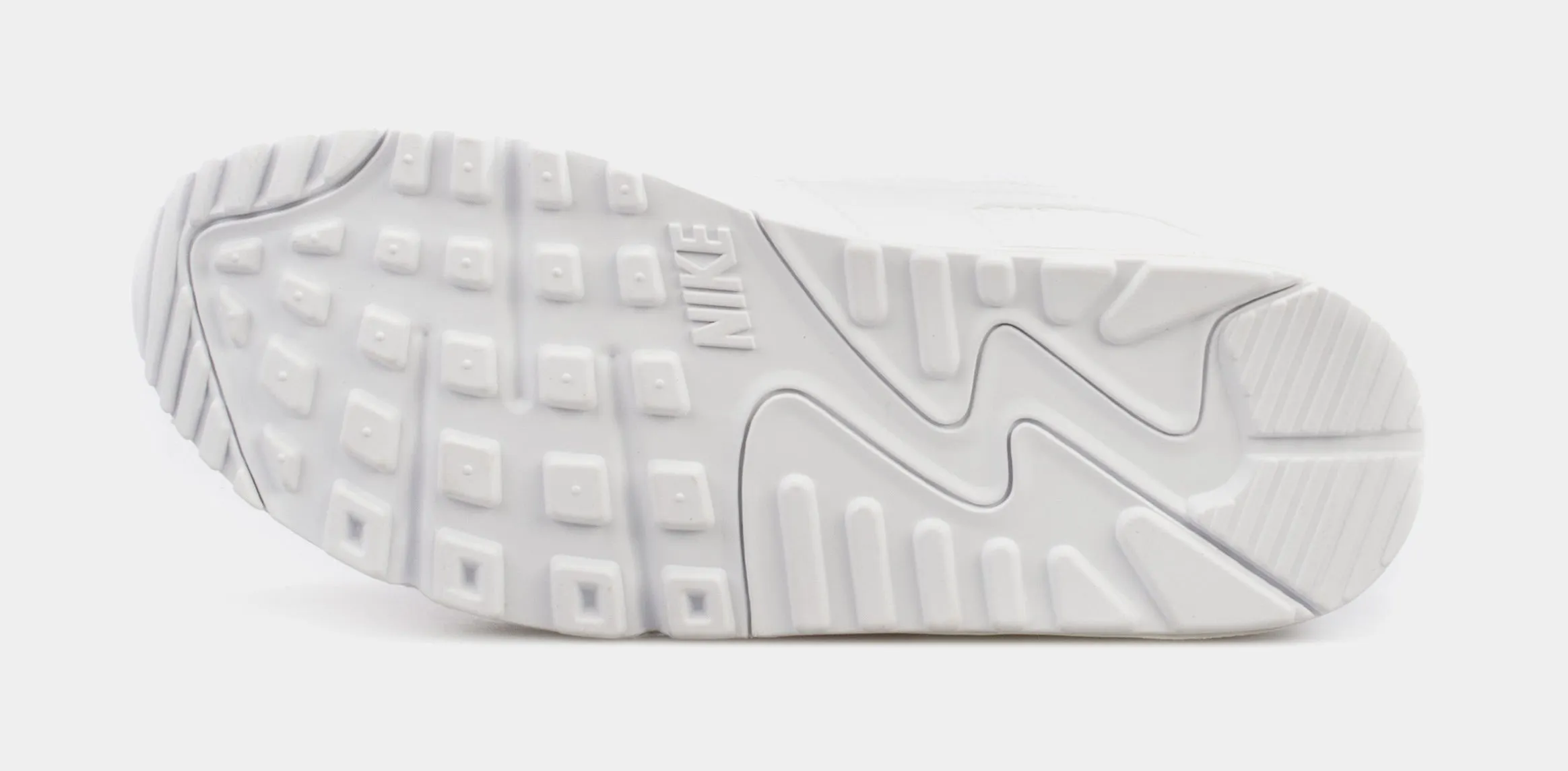 Air Max 90 Womens Lifestyle Shoes (White) reflective - material running shoes recycled - material running gear