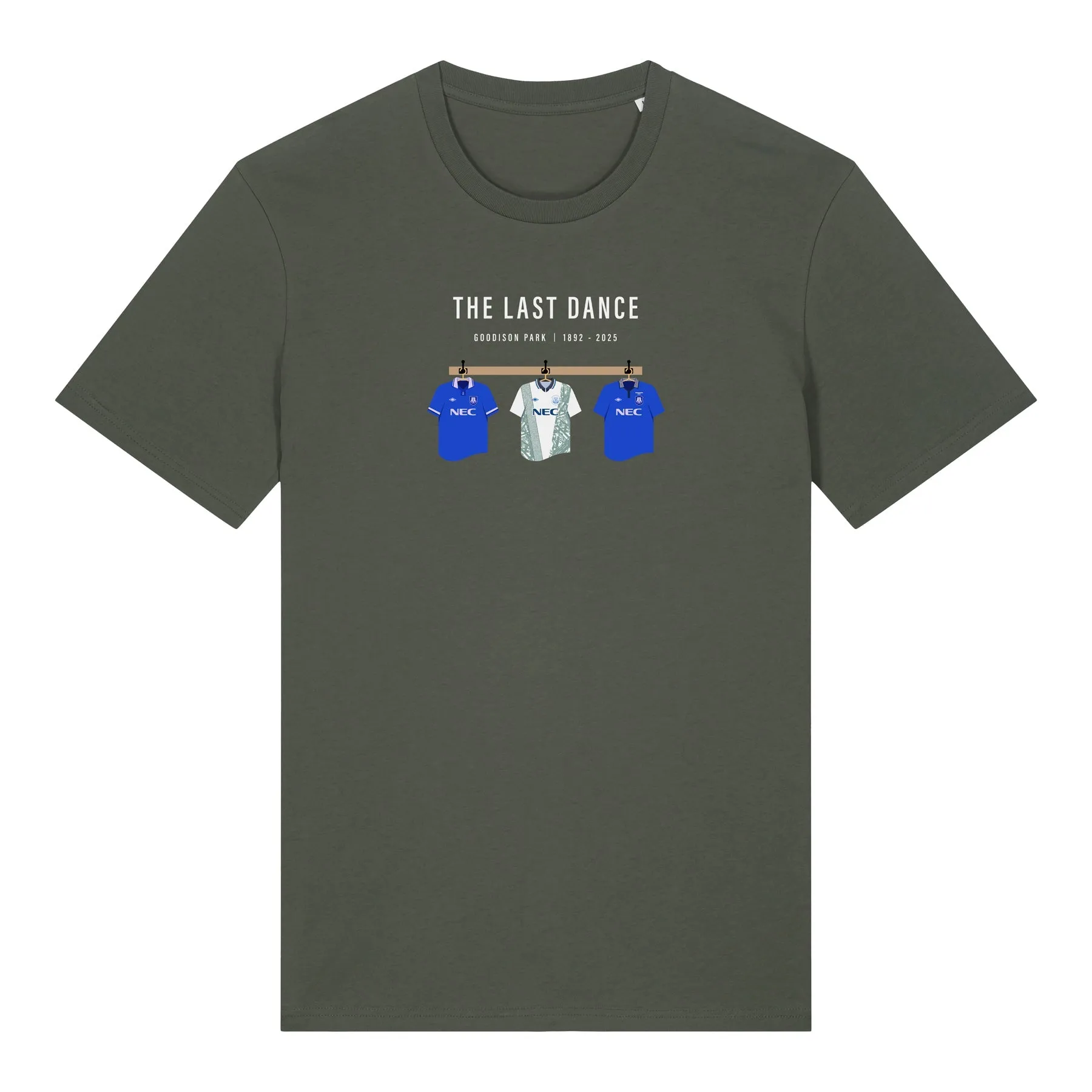 Goodison 1995 Kits Tee Perfect Wear Layered Collar