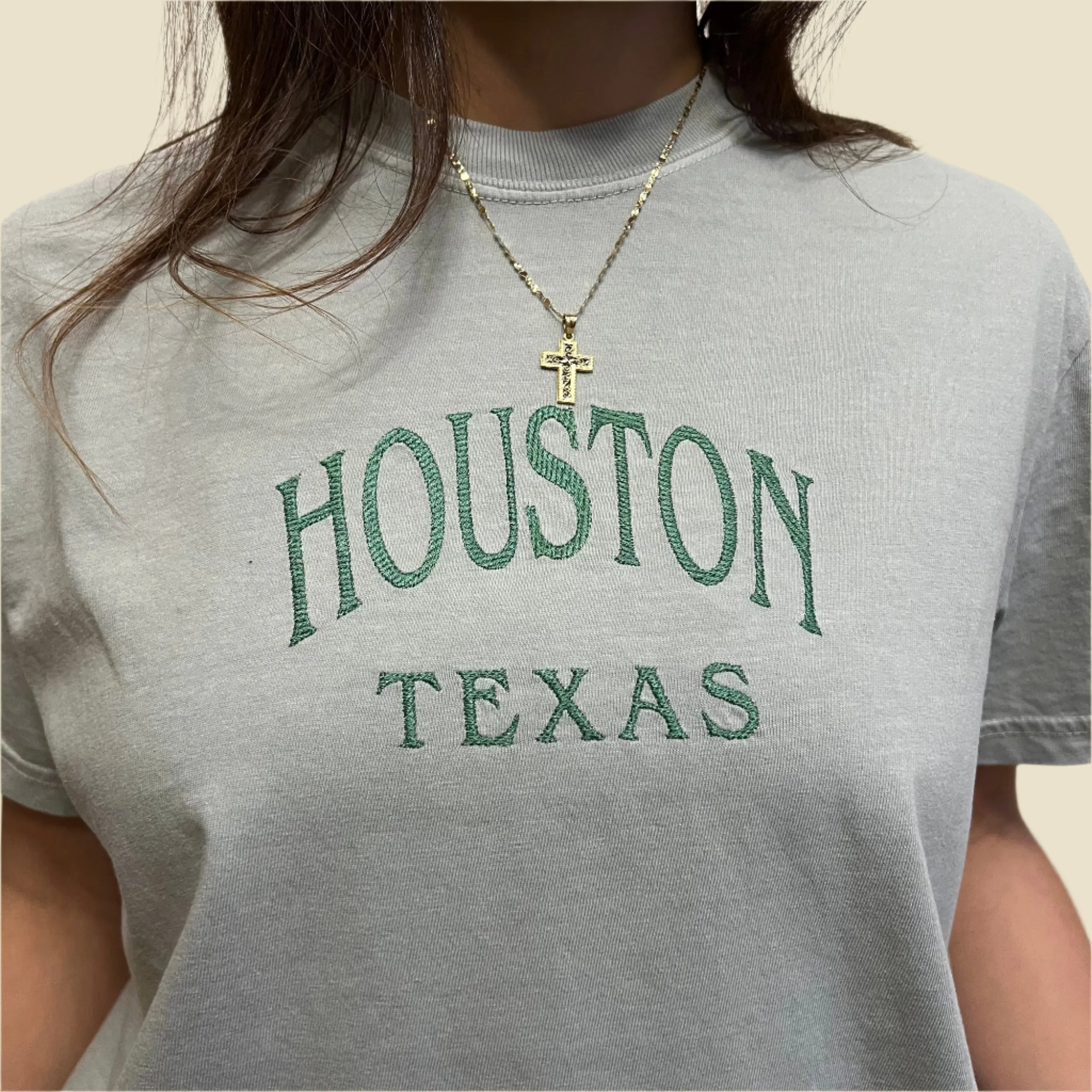 Limited Edition Houston Embroidered T-Shirt