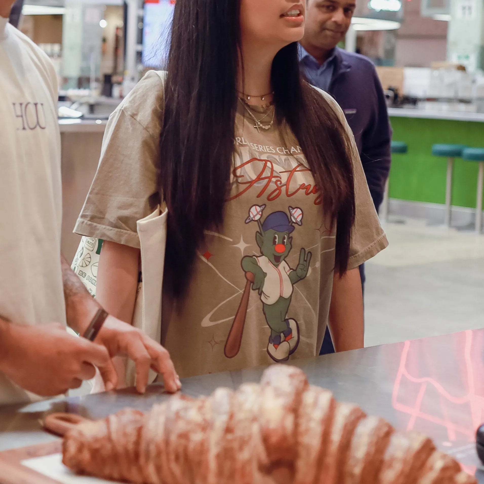 Houston Vintage Championship Heavyweight Tee Easygoing Wear Basic Layering