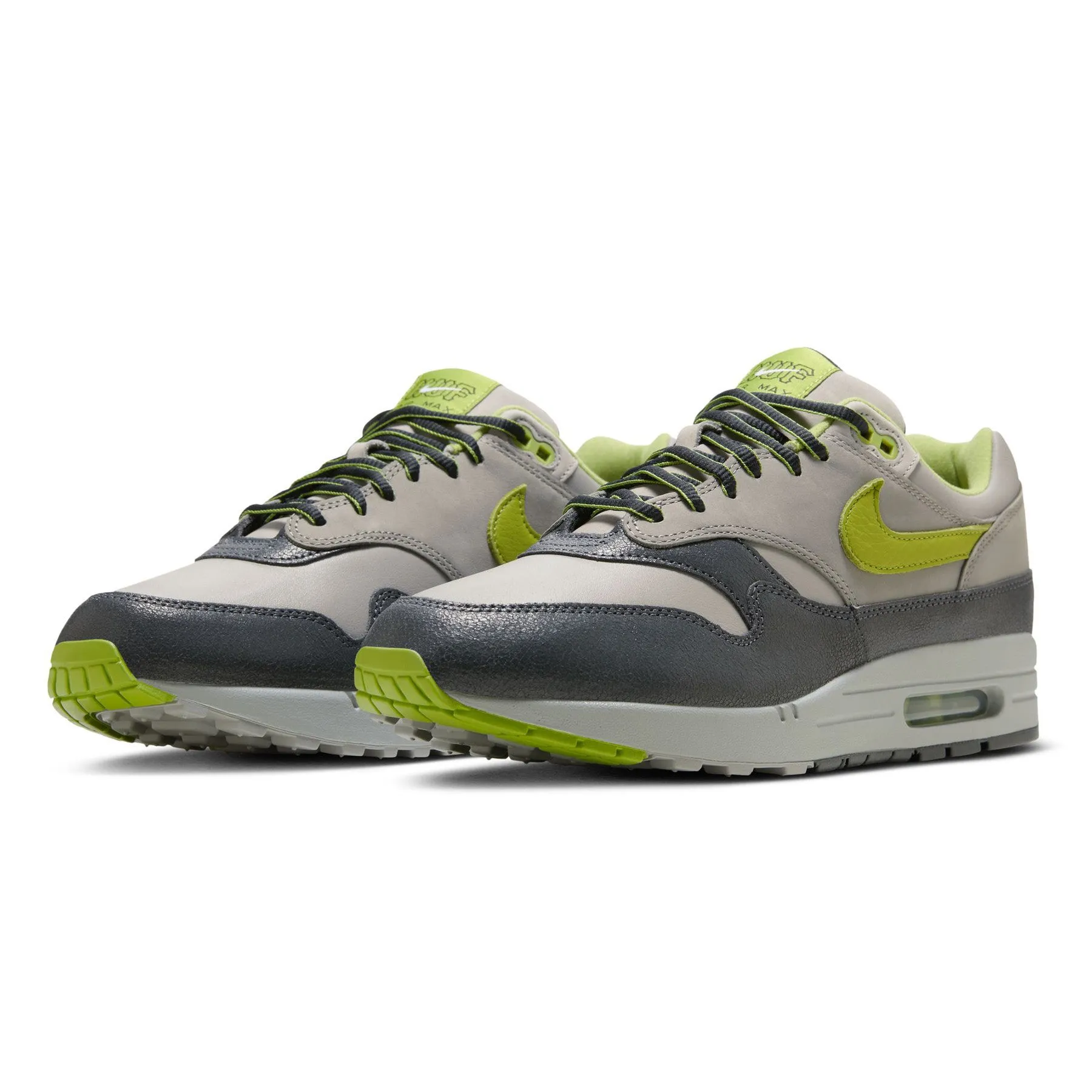 Ventilated Fit Travel Light Huf x Nike Air Max 1 SP Pear/Anthracite/Medium Grey