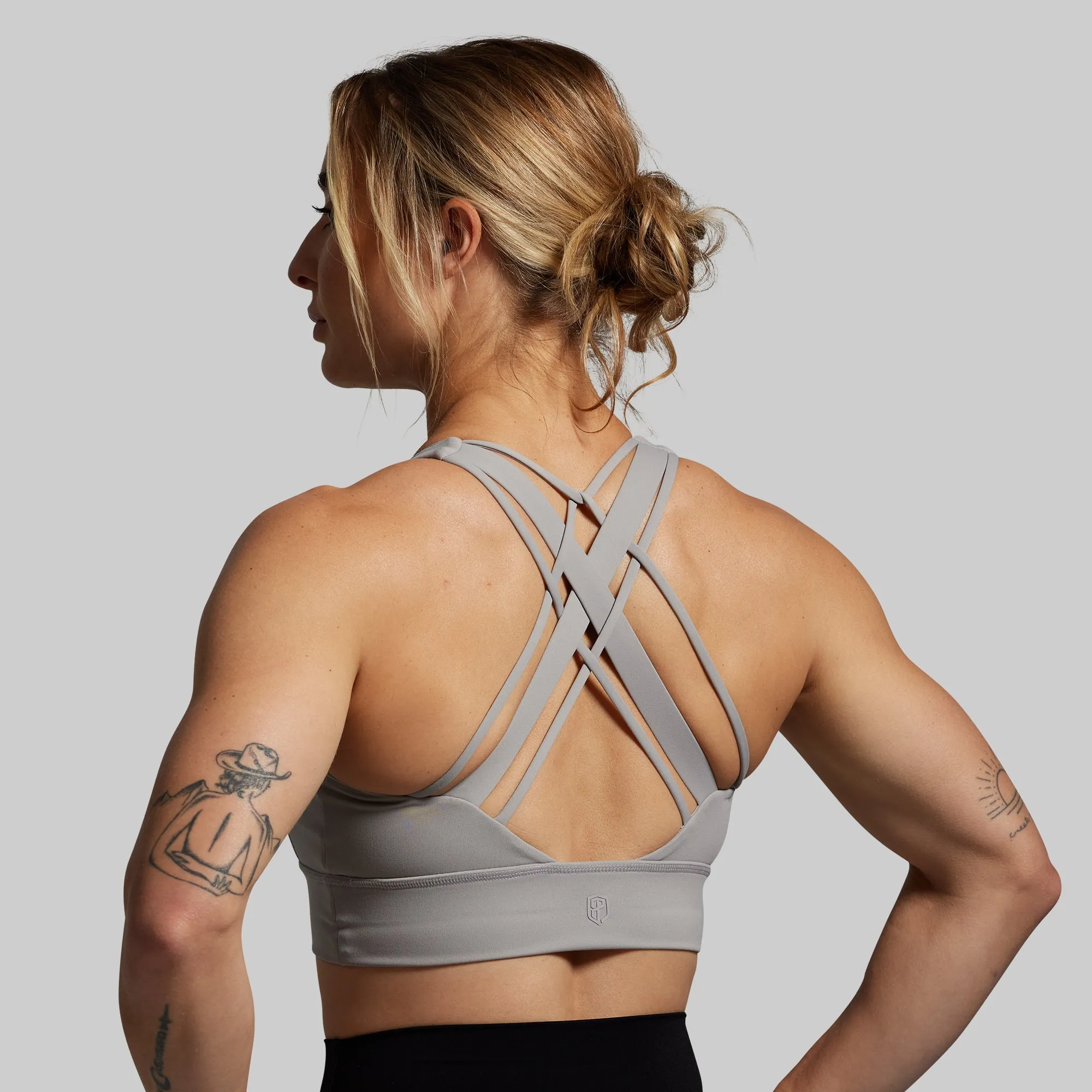 Ignite Sports Bra (Stone) Workout