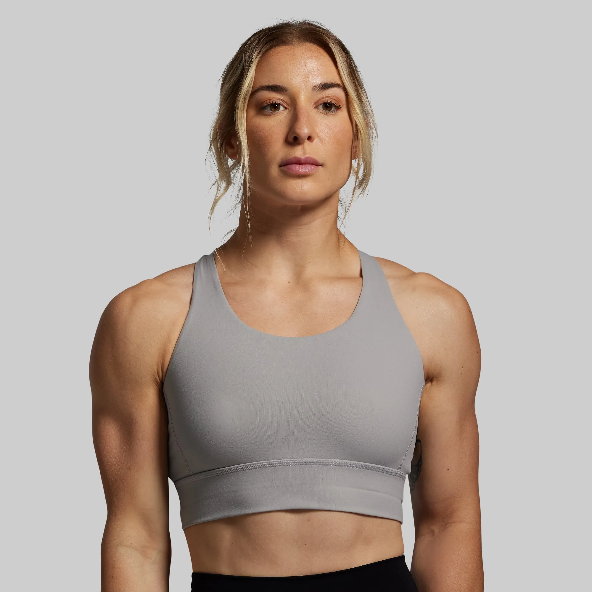 Ignite Sports Bra (Stone) Flexible Wire Sports fans