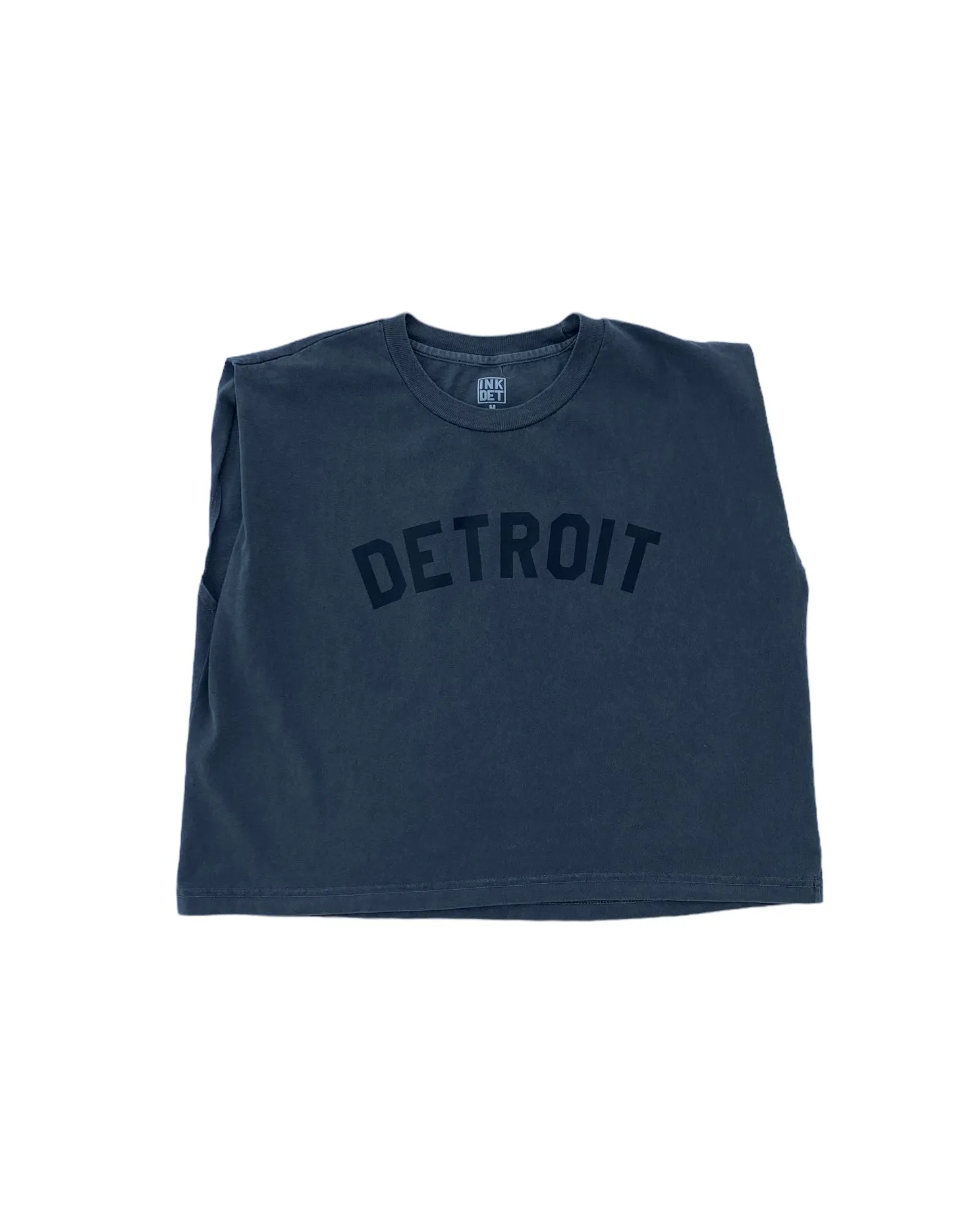 Ink Detroit - Classic Detroit Women's Heavyweight Muscle T-Shirt - Available in 4 Colors Odor-resistant