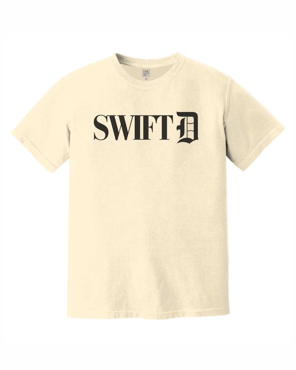 Sustainable Textile Ink Detroit SWIFTD T-Shirt - Natural