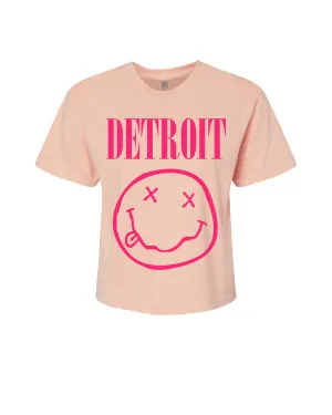 Stretch Design Ink Detroit - Teen Spirit Womens Boxy Tee - Available in 2 Colors