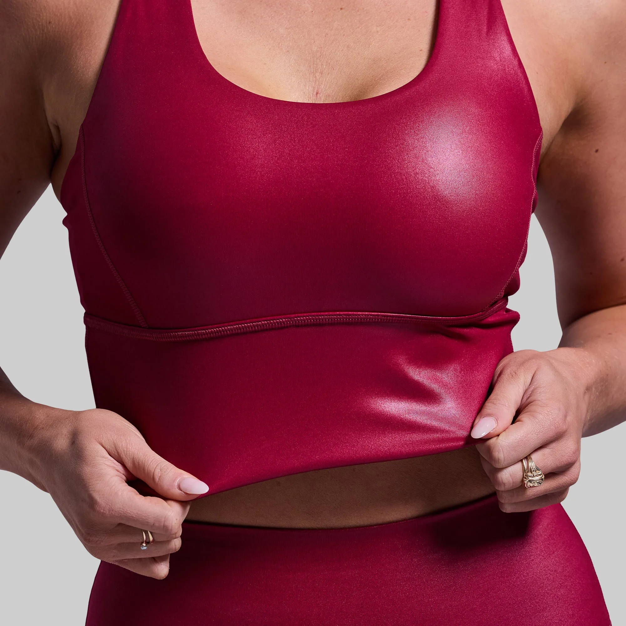 Stretchy Structure Intensity Sports Bra (Jam Melt)