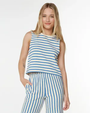 construction workers Cost - savings - achieved Java Stripe Tank - Star Sapphire High Tide Stripe