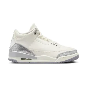 Arch Support Technology Reinforced toe Jordan 3 Retro 'Sail Cement Grey' Women's Shoes