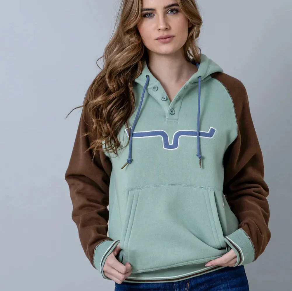 Timeless Hoodie Kimes Ranch Women's Amigo Hoodie in Matcha