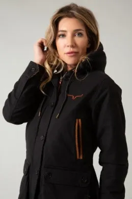 FlexibleHoodDesign Kimes Ranch Women's AWA Jacket in Black