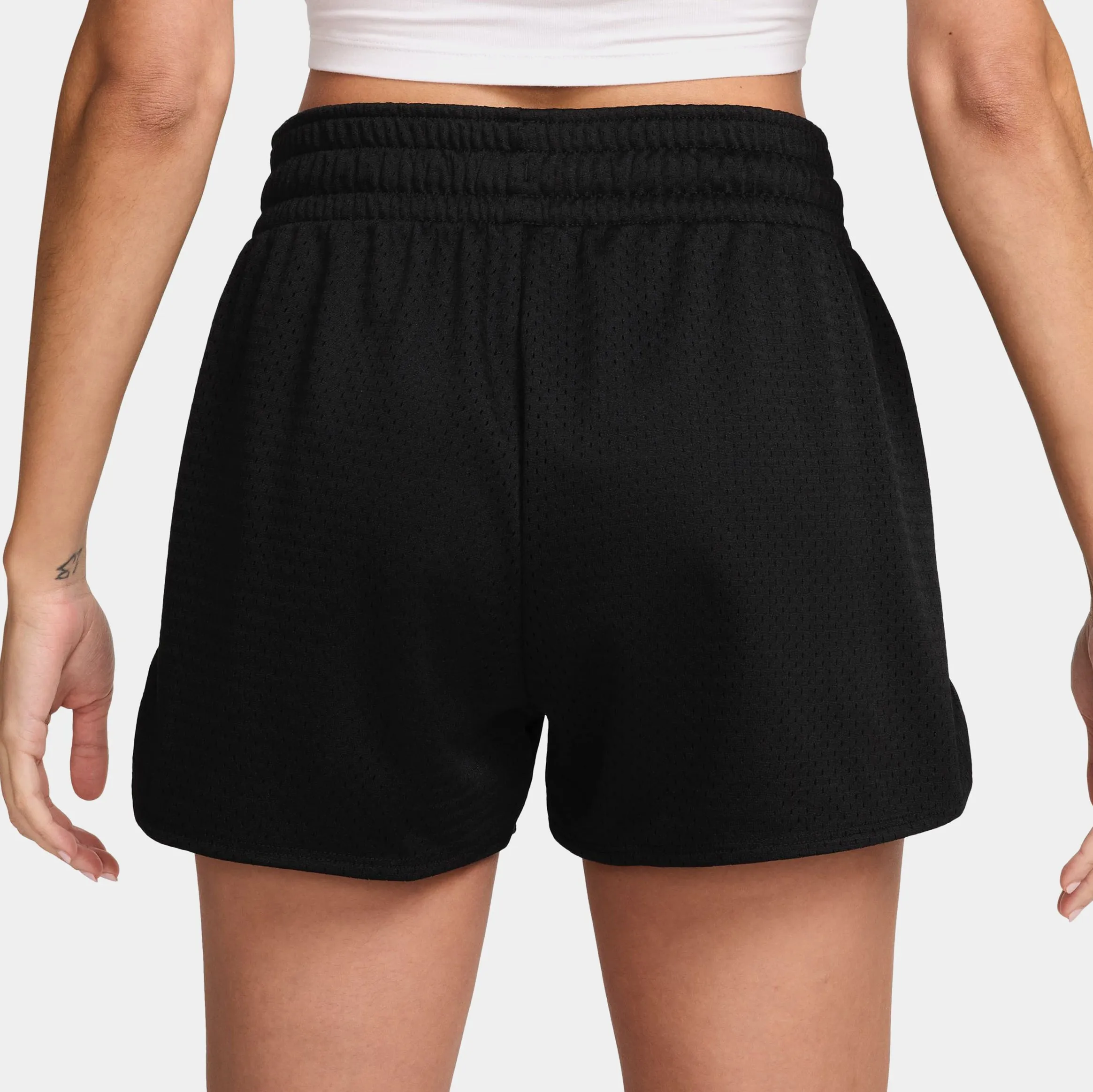 Kobe Mesh Womens Shorts (Black/White) MeshVentilation Golf Apparel