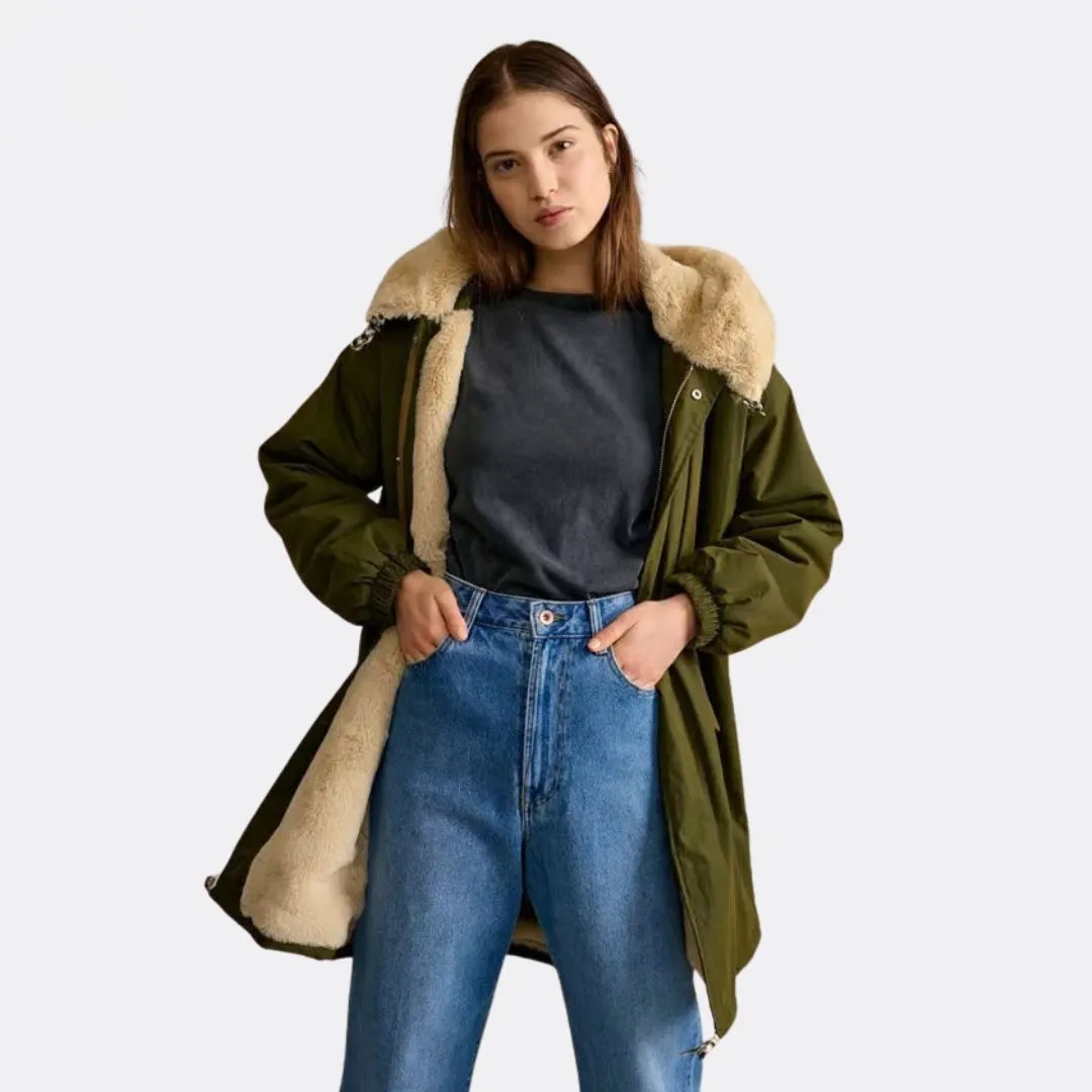 Modern Day Look Laos Coat (Olive)